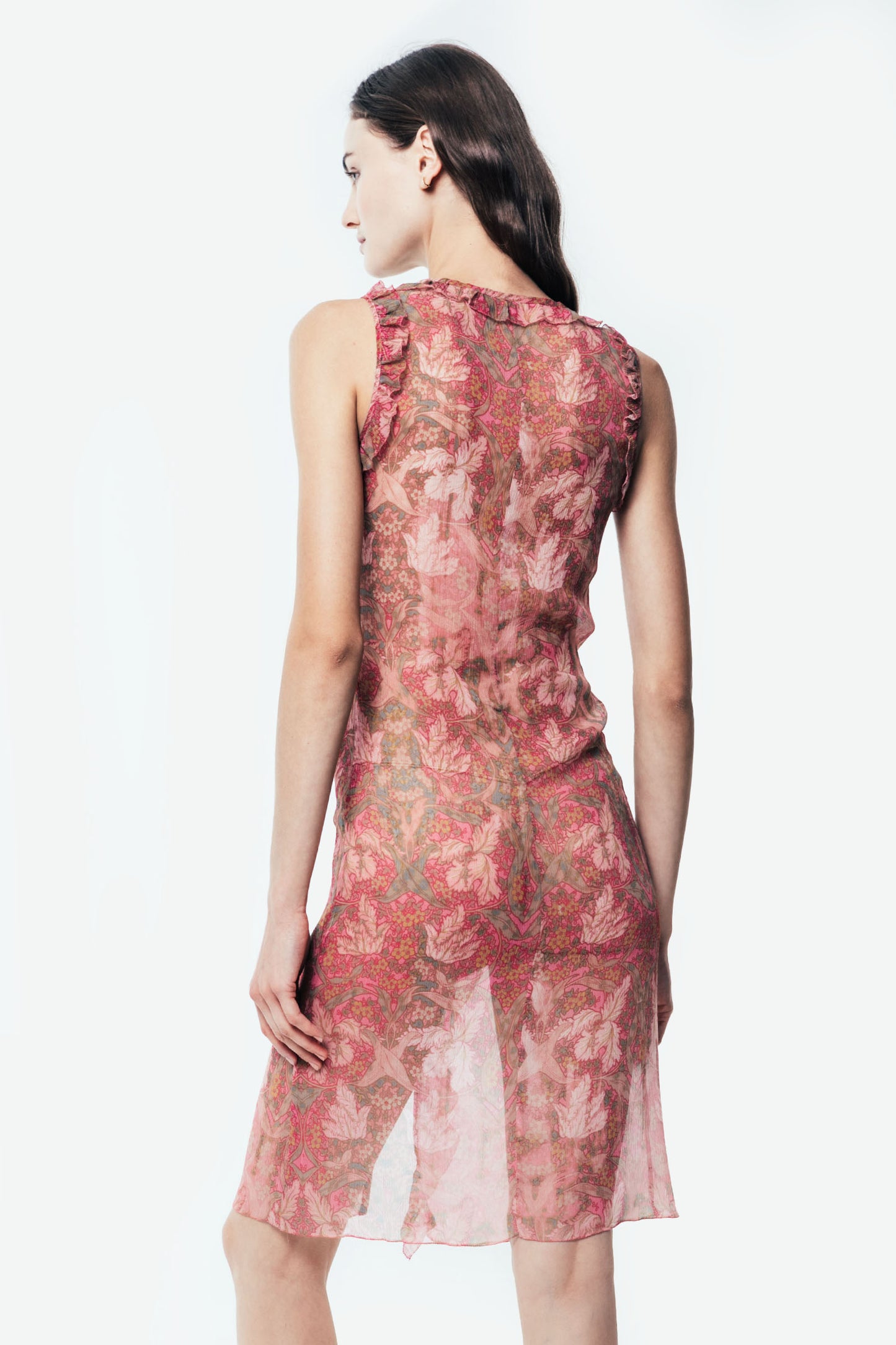 CLELIA - Abito midi in seta