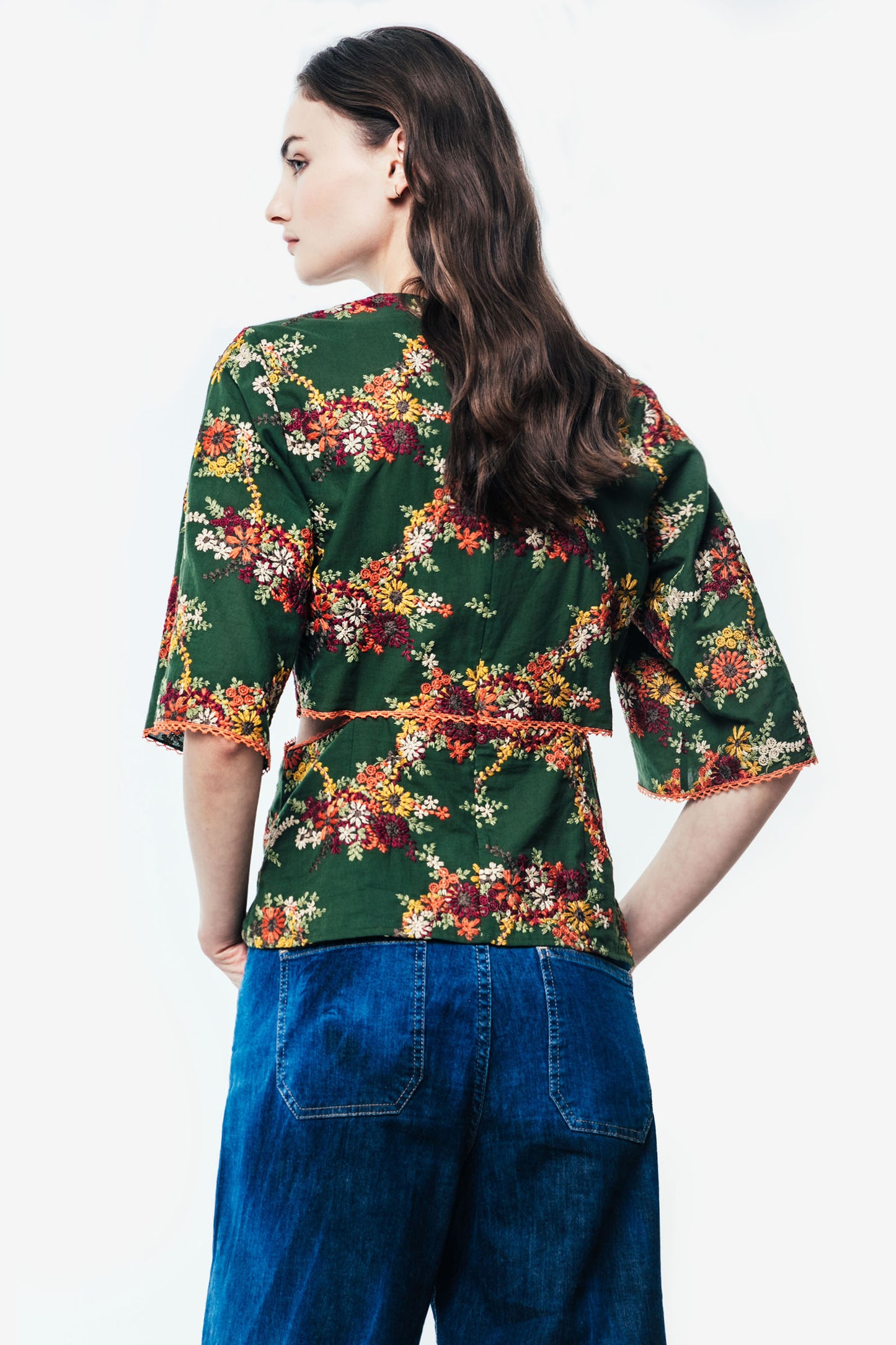 ARTEMISIA - Blusa ricamata