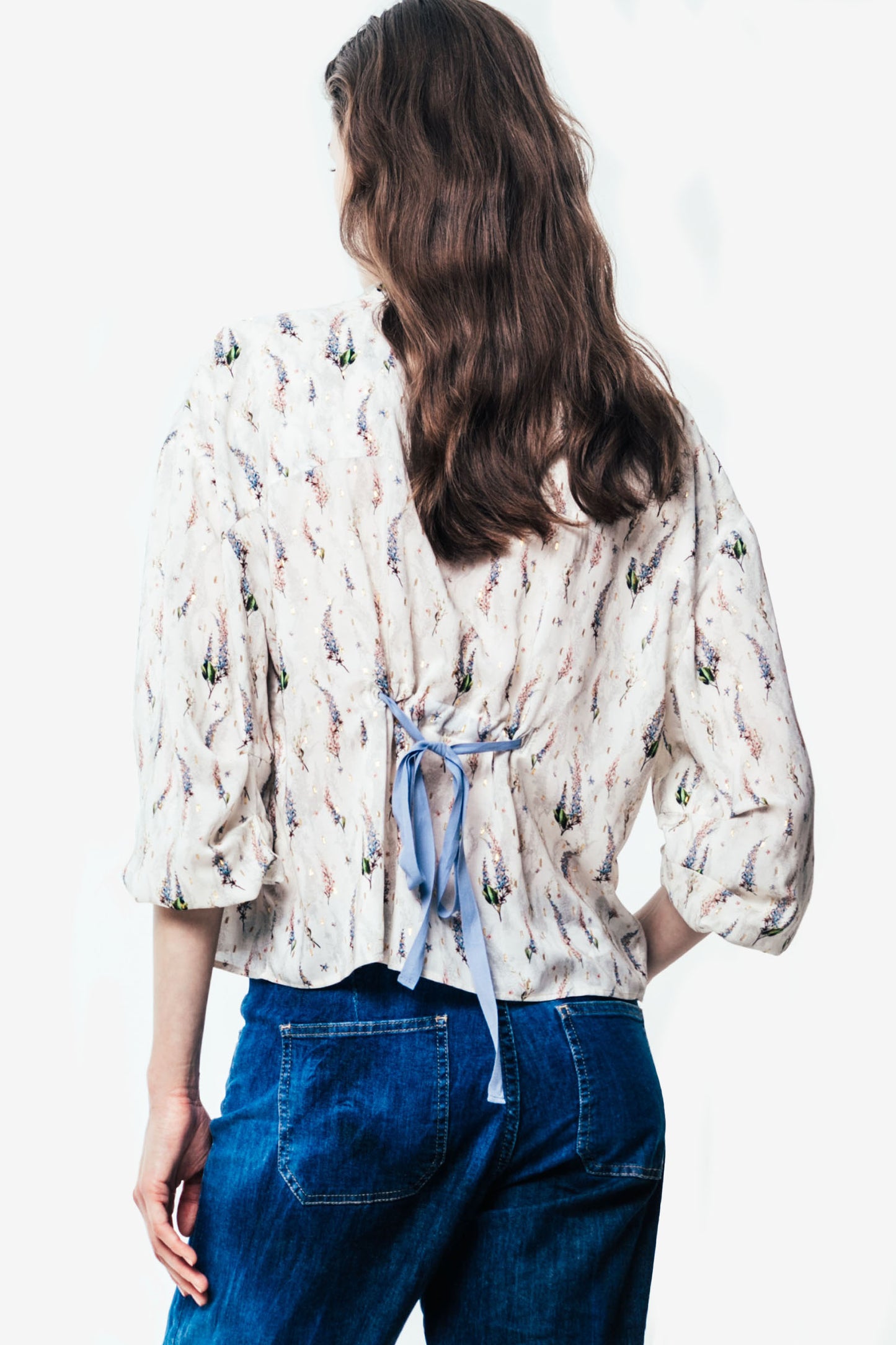 AURORA - Camicia con rouches