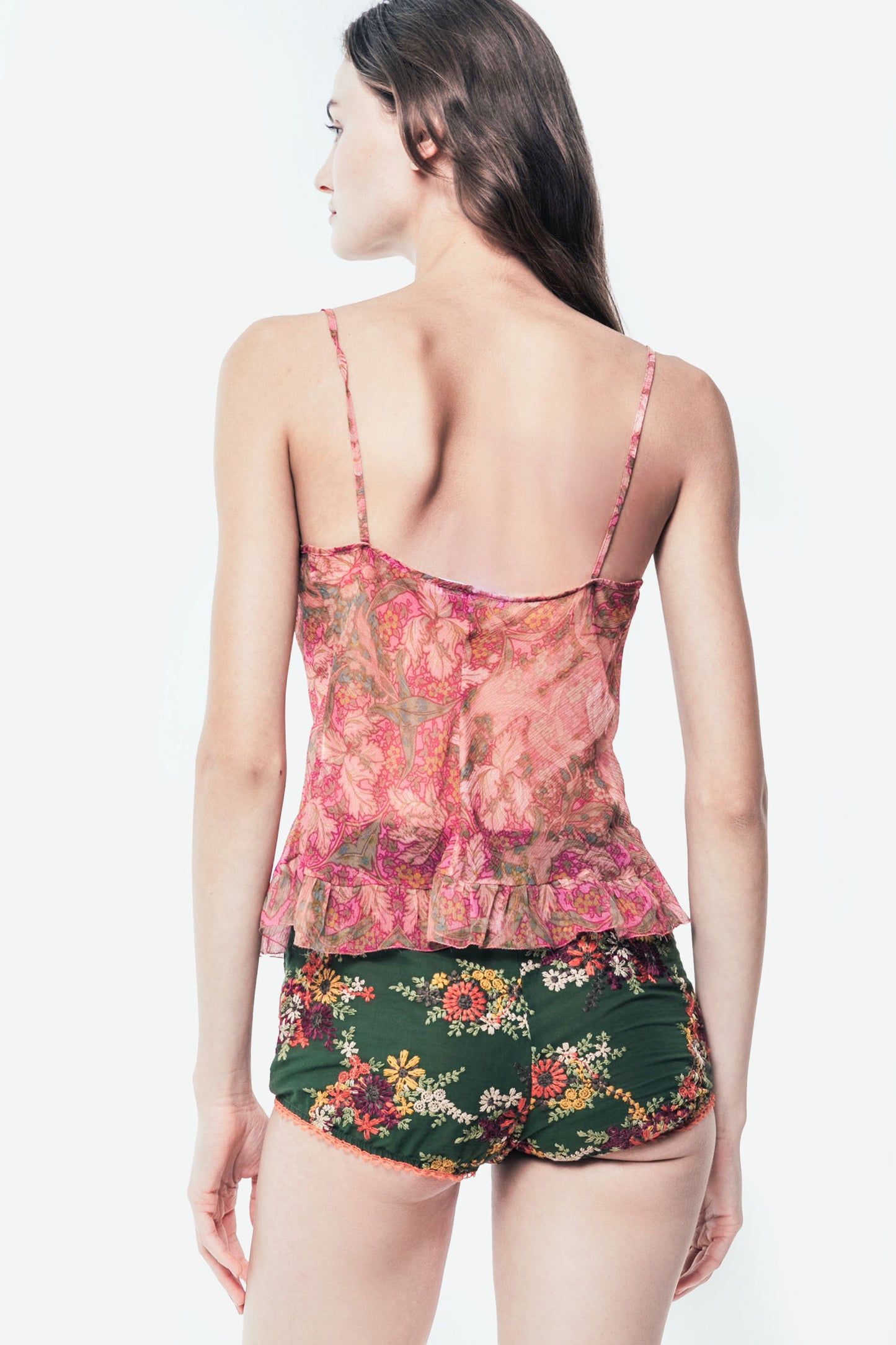 IRIS - Embroidered culotte