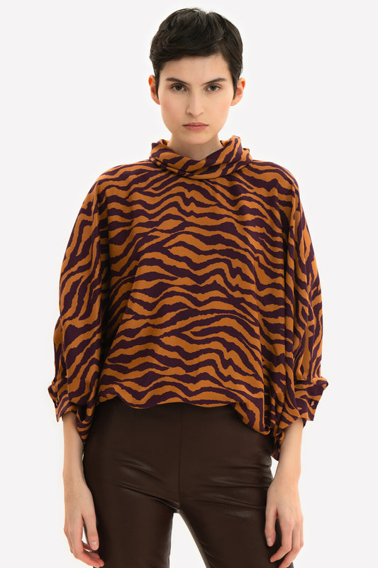 CALISTA - Blouse Zebra