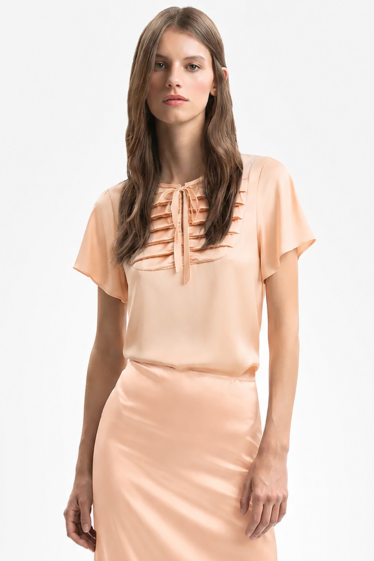 ARIANNA - Silk blouse Ninfea