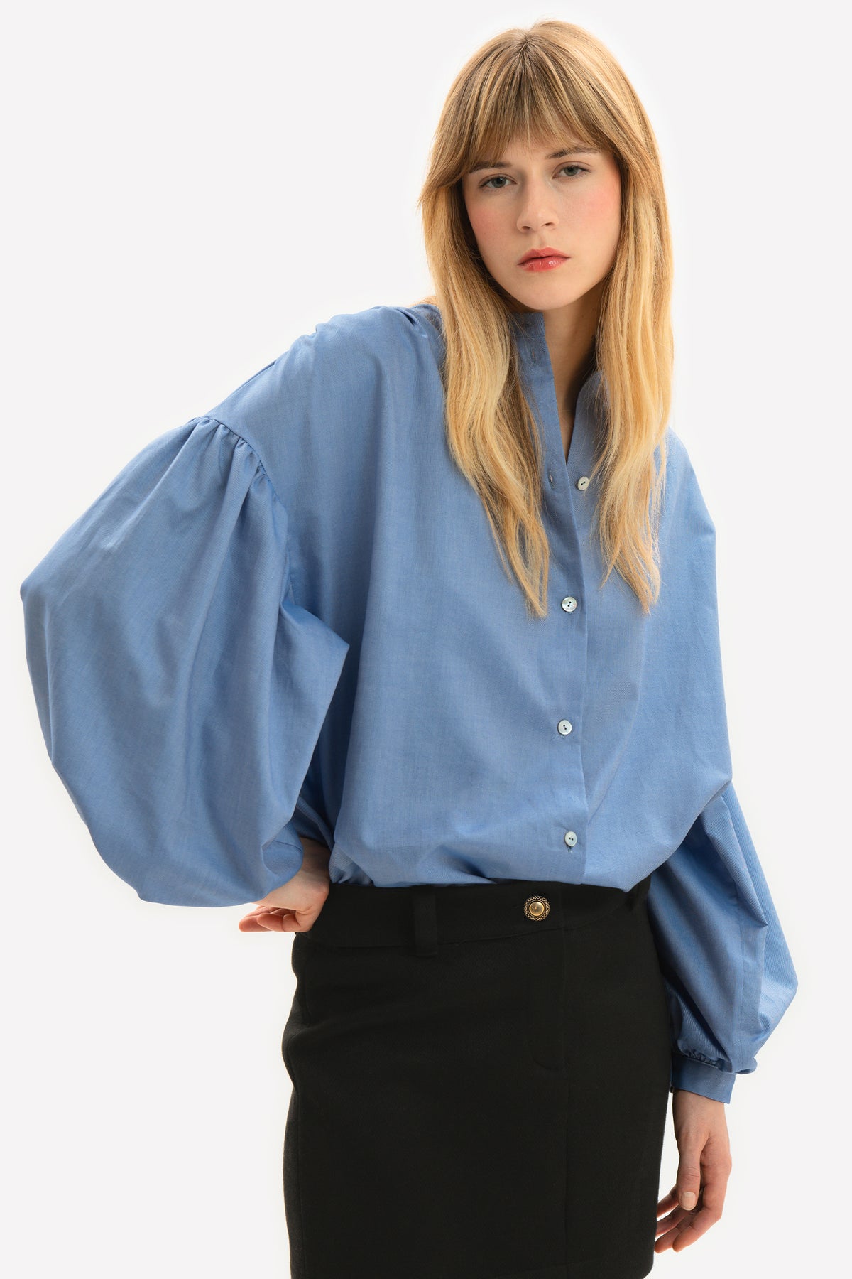 OFELIA - Oversized cotton shirt