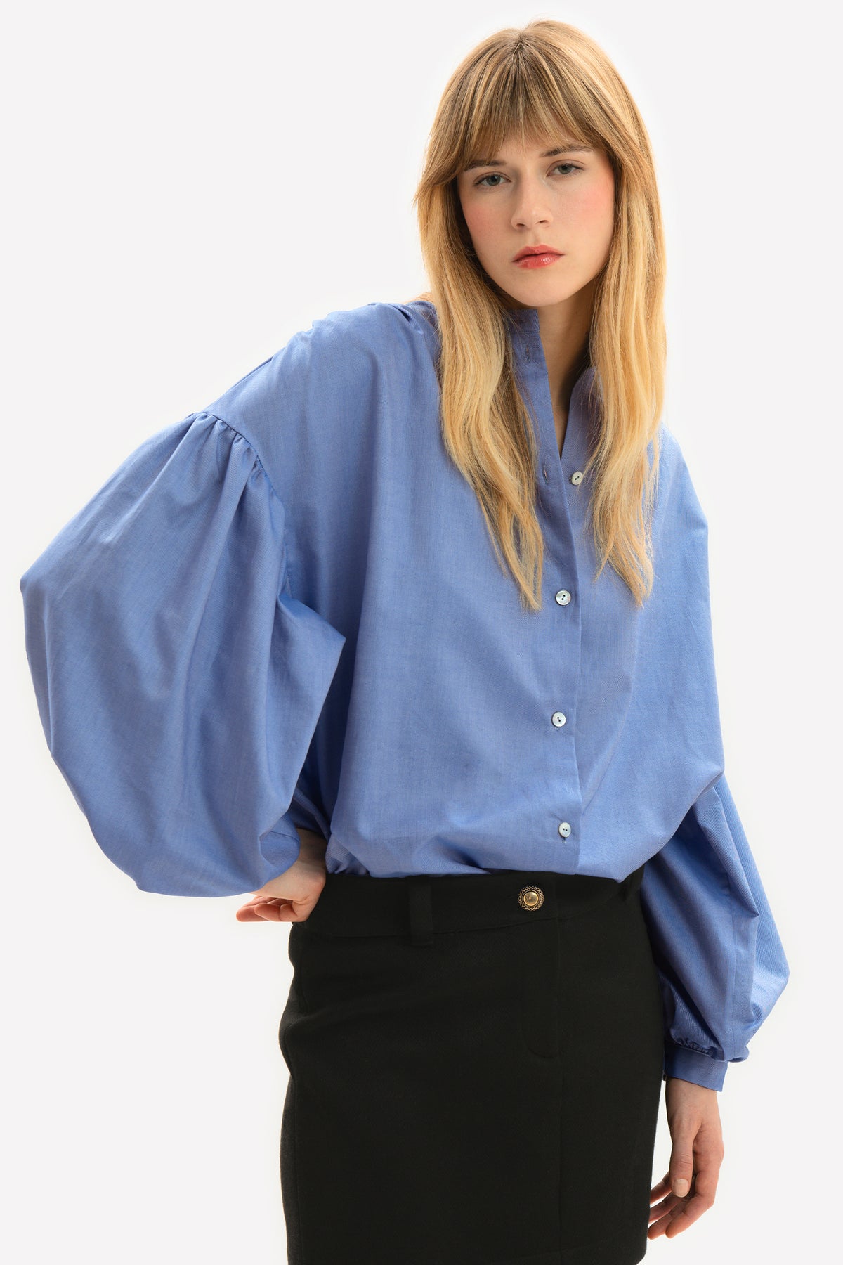 OFELIA - Oversized cotton shirt