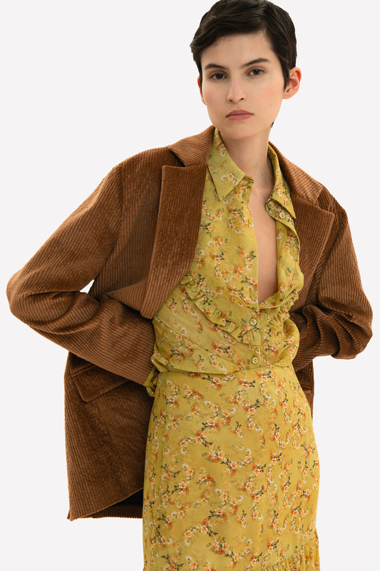 IRIS - Silk blouse Goldie