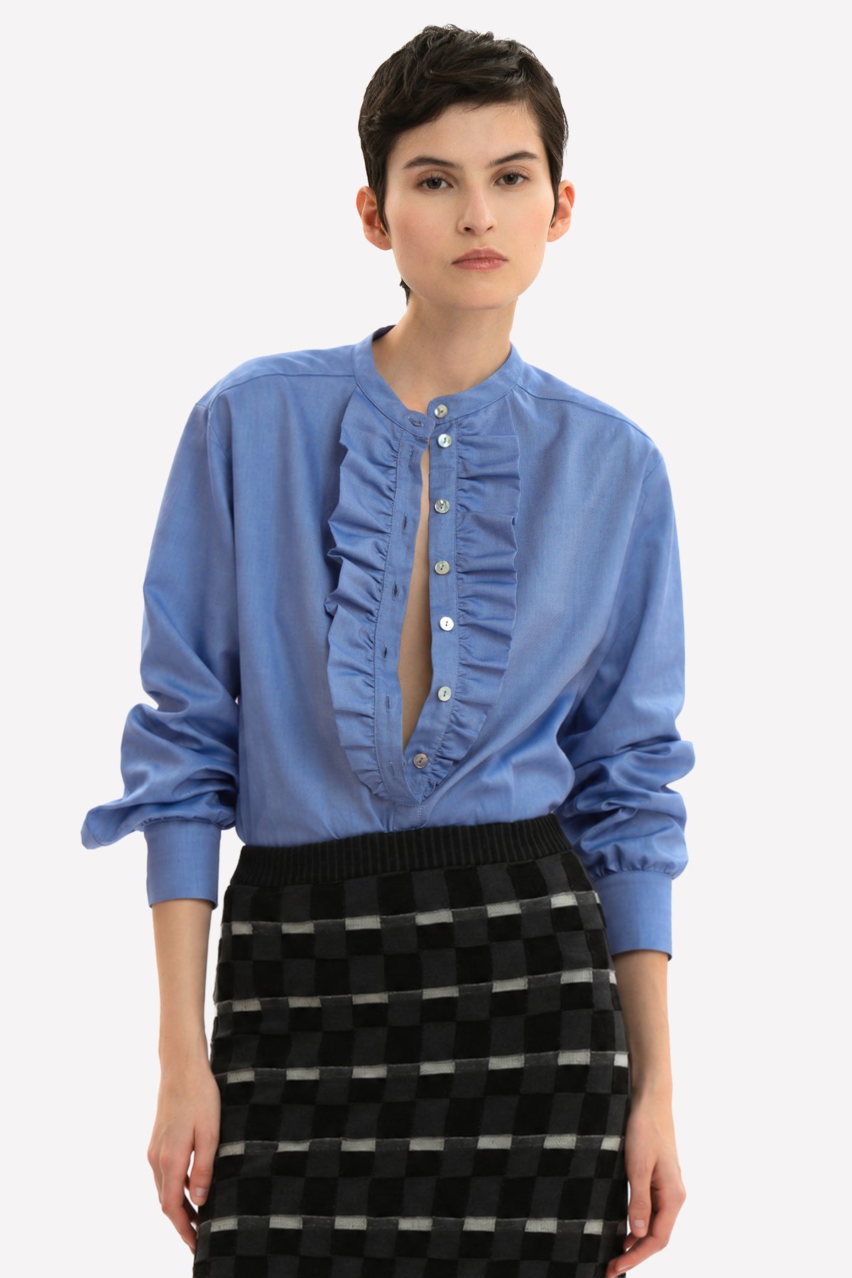 ISABEL - Cotton Shirt College