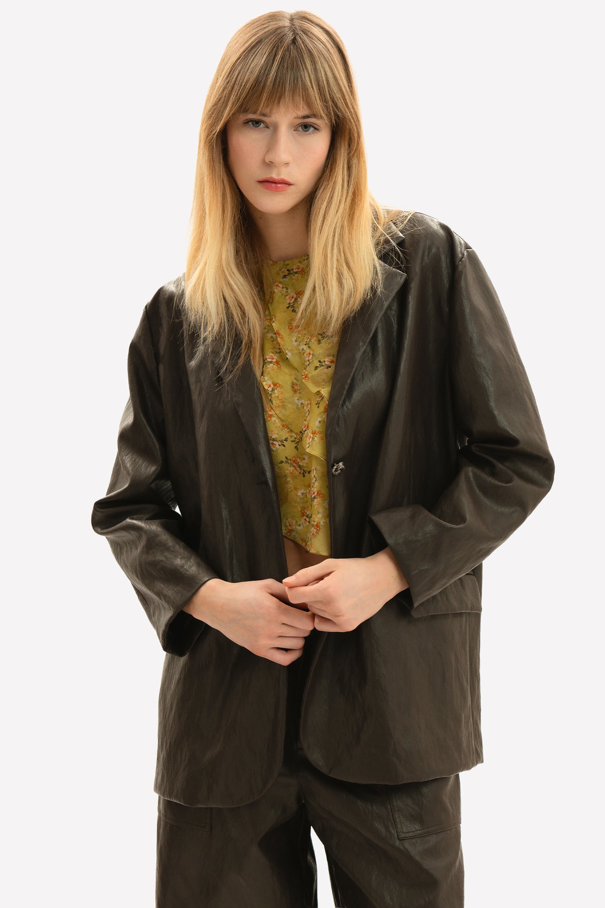 VERA - Giacca in eco-leather Rock