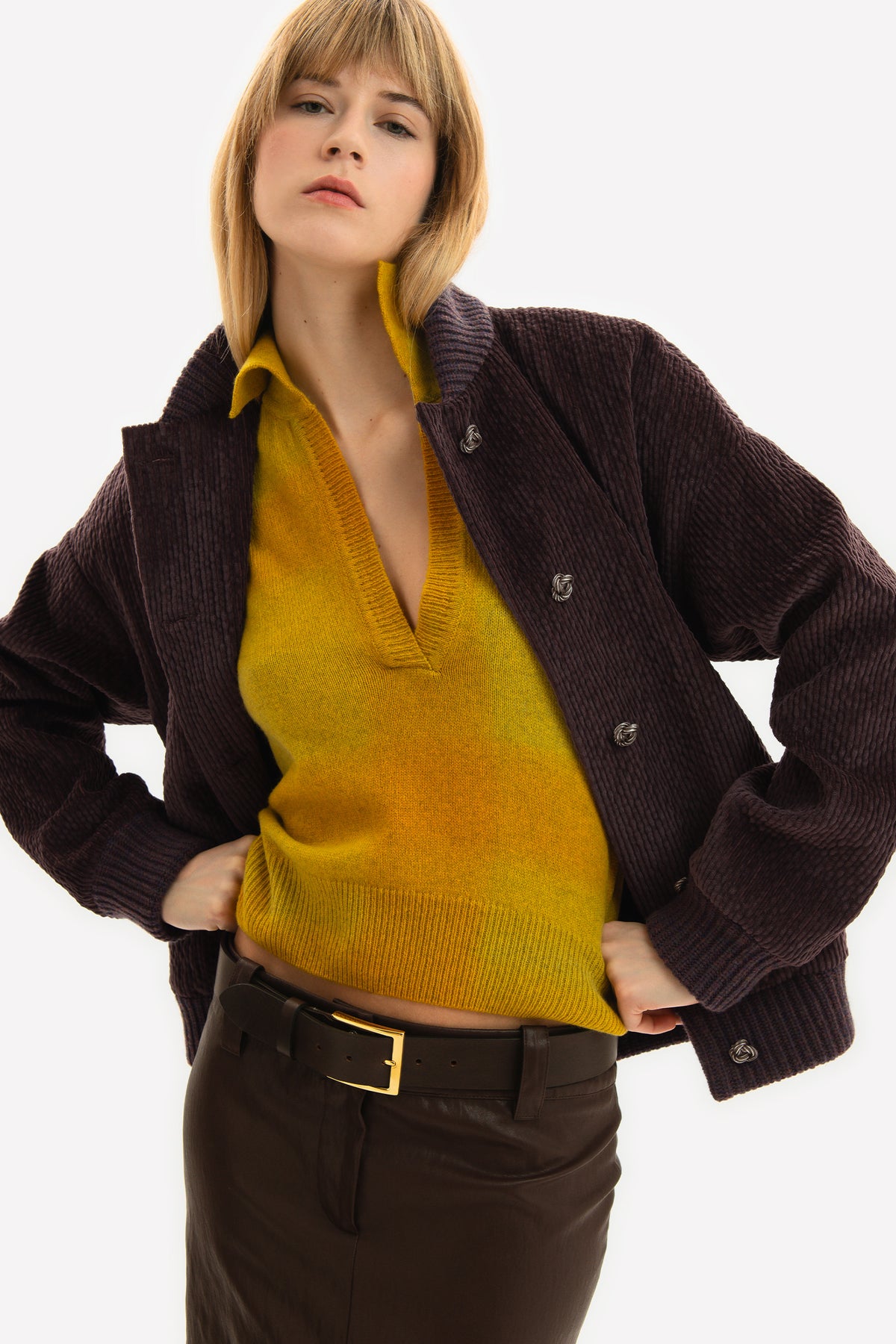 OTTAVIA - Bomber over Velvet