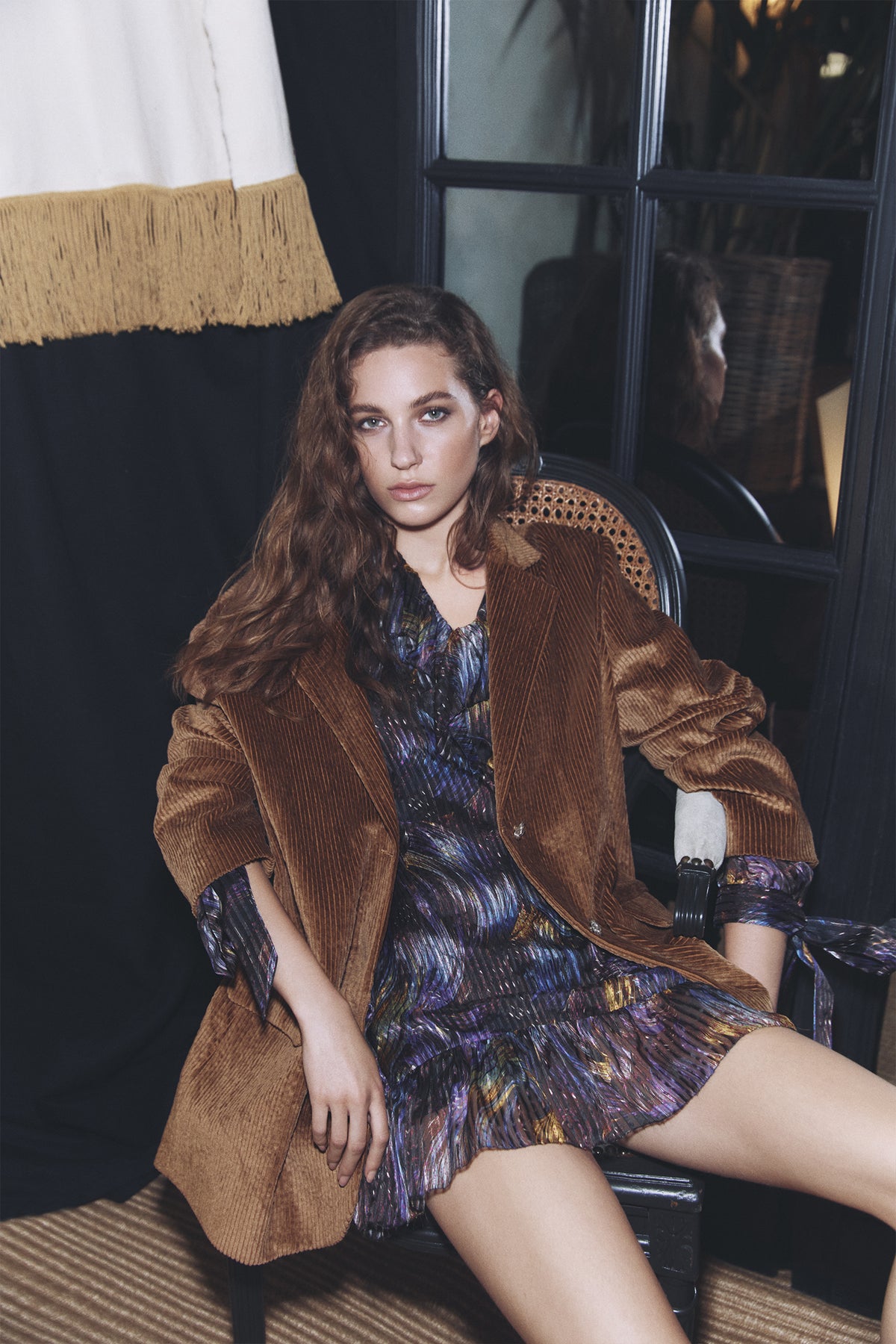 LUCREZIA - Oversized Blazer Velvet