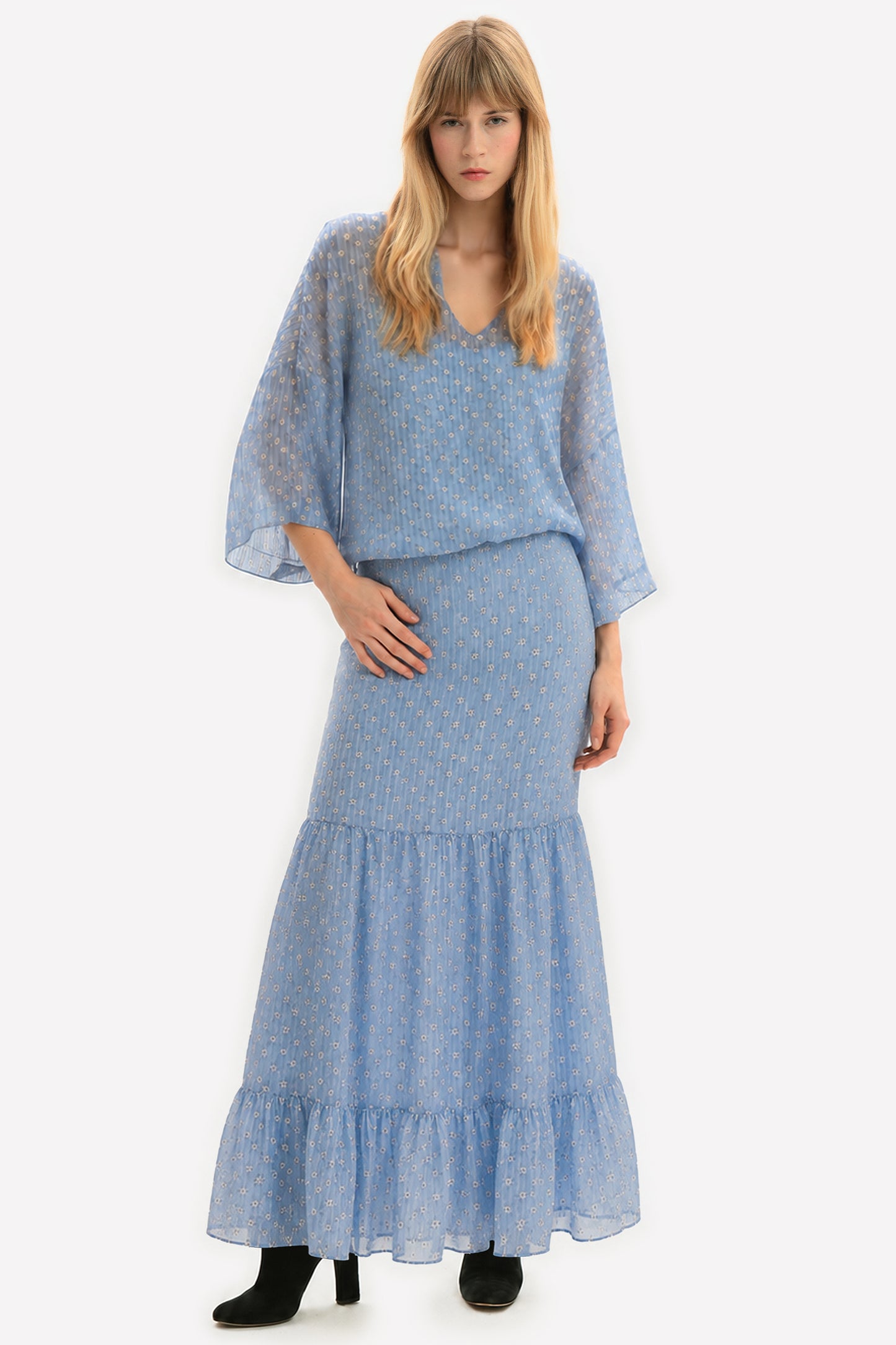 ANITA - Silk Skirt Monet