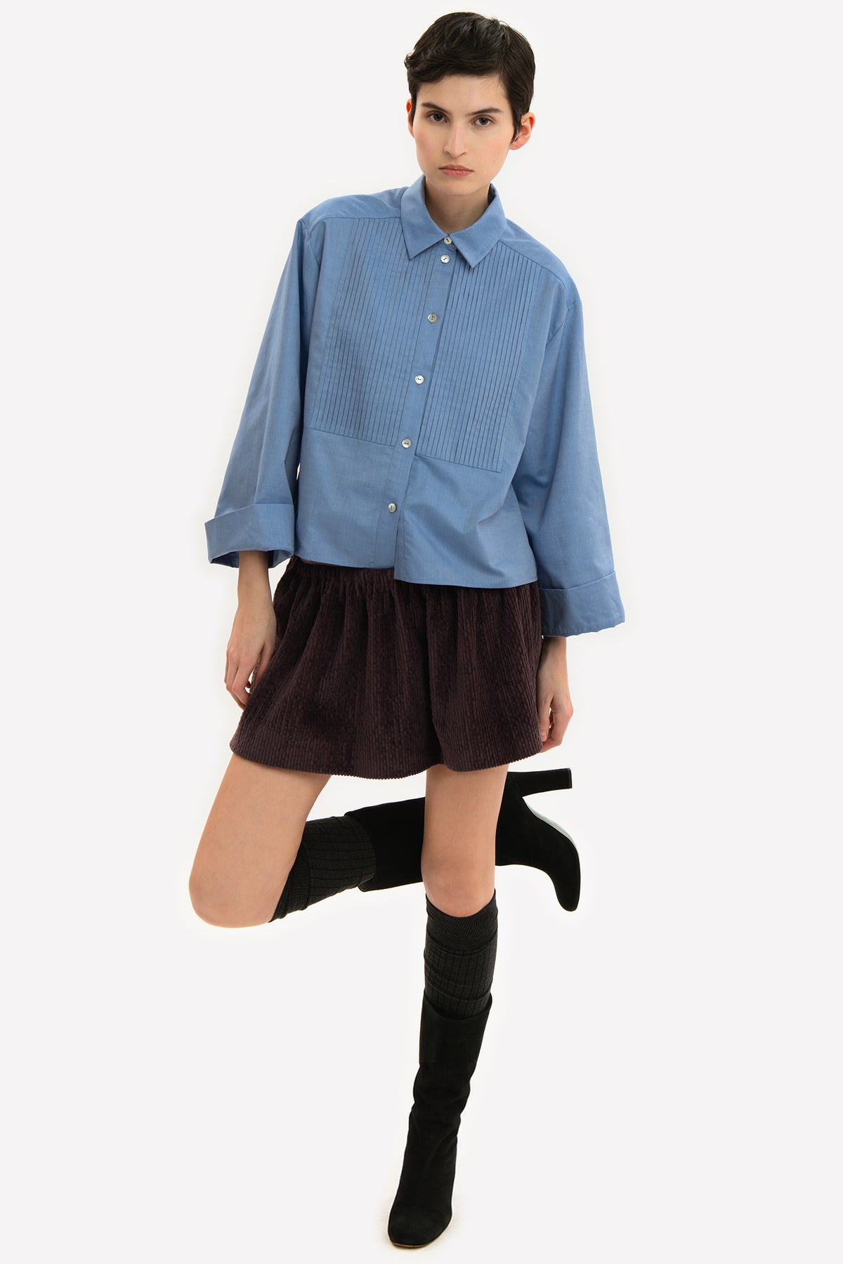 VITTORIA - Gonna mini Velvet
