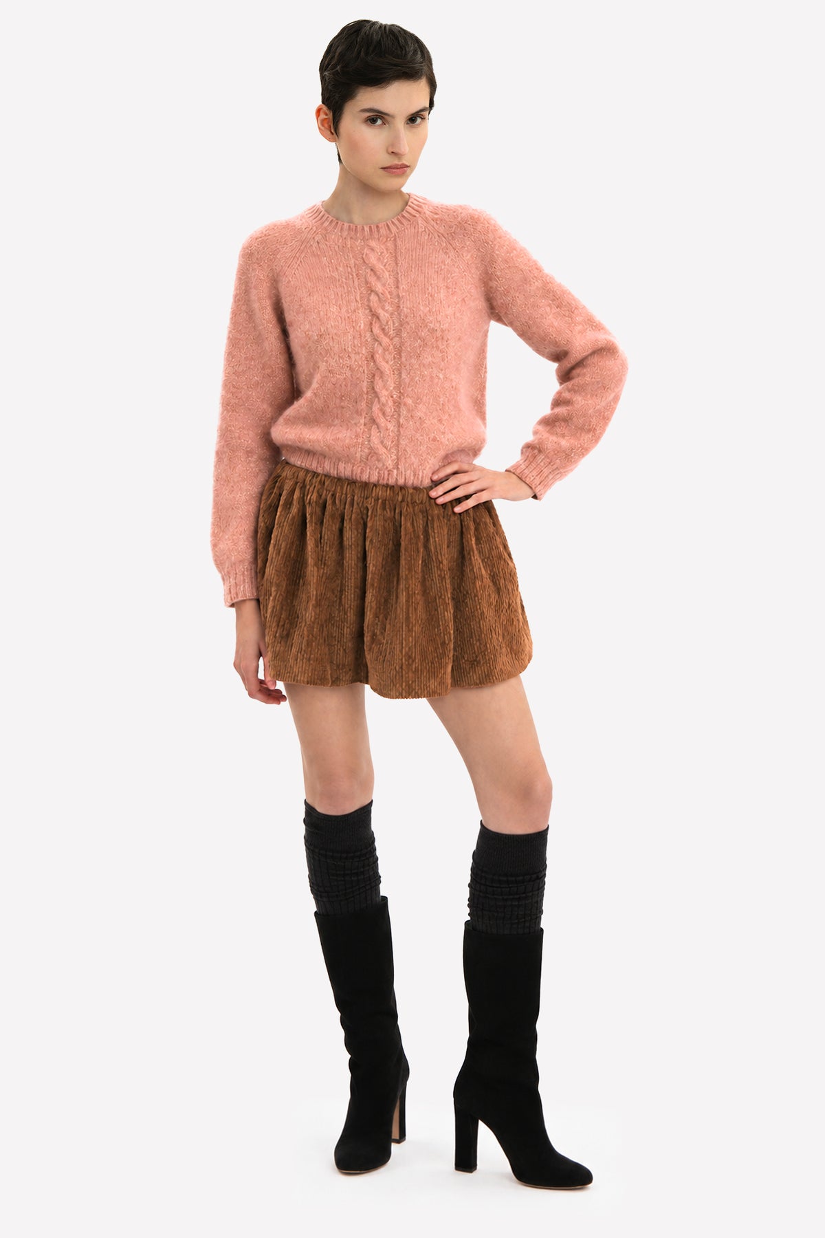 ILARIA - Gonna mini Velvet