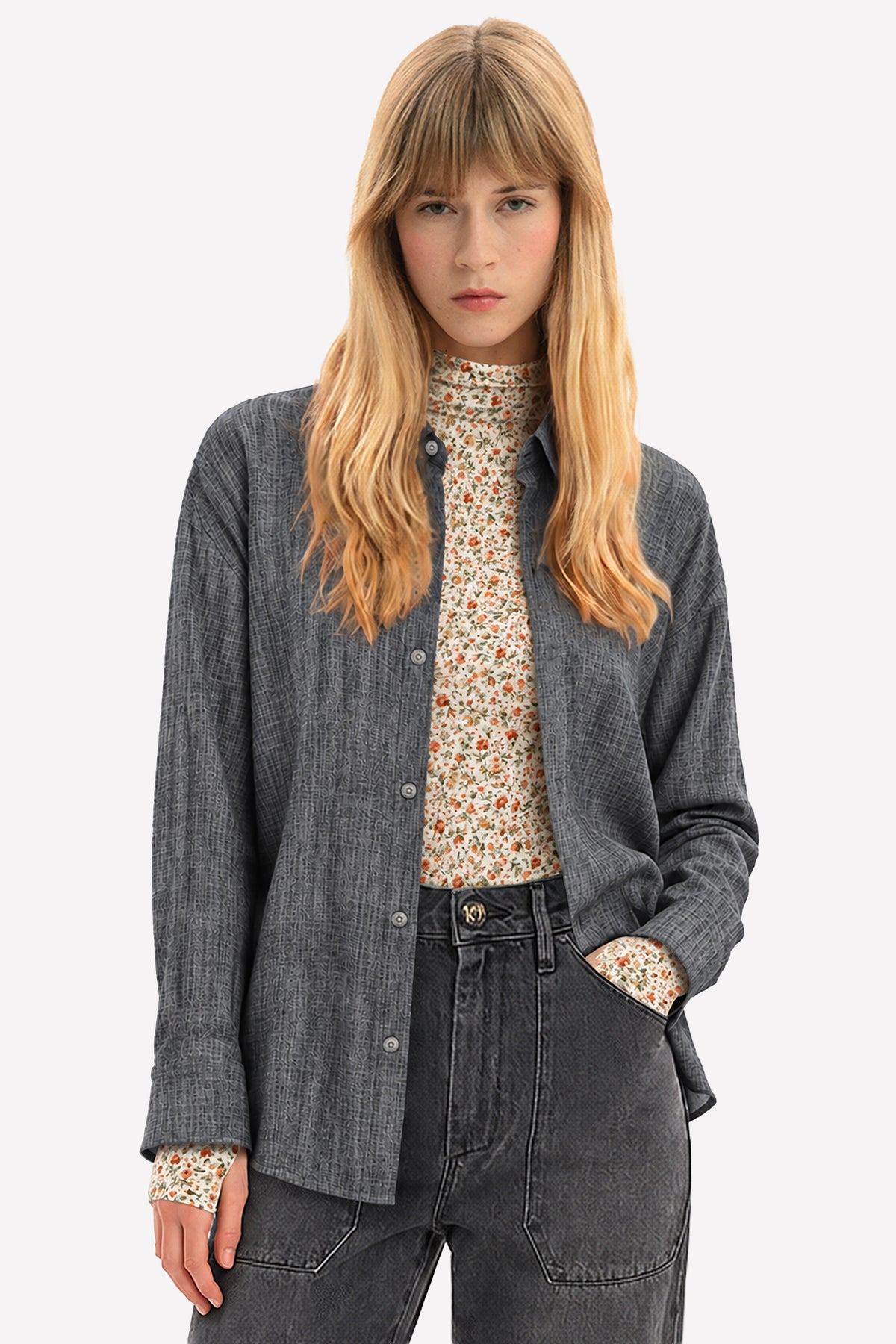 TEODORA - Camicia Denim