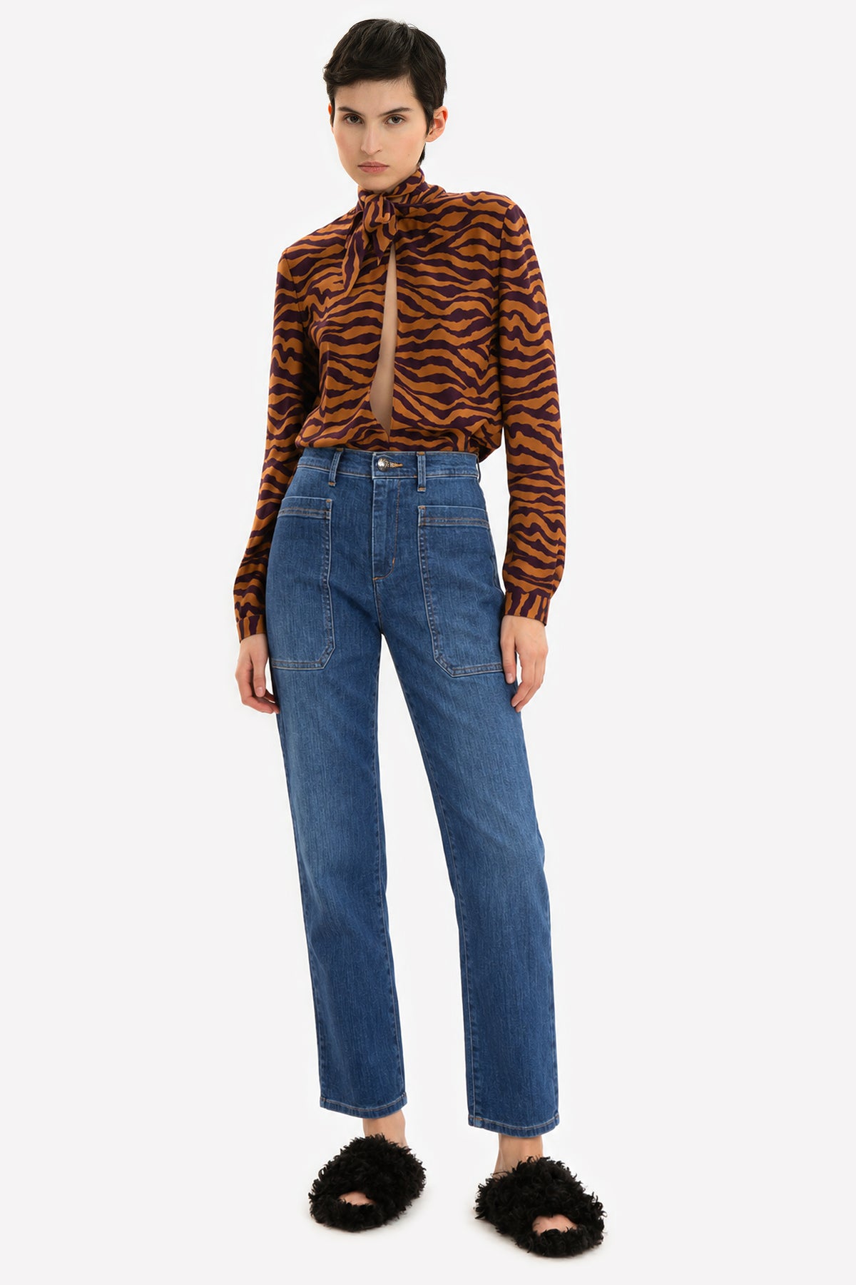 SIBILLA - Jeans a gamba dritta