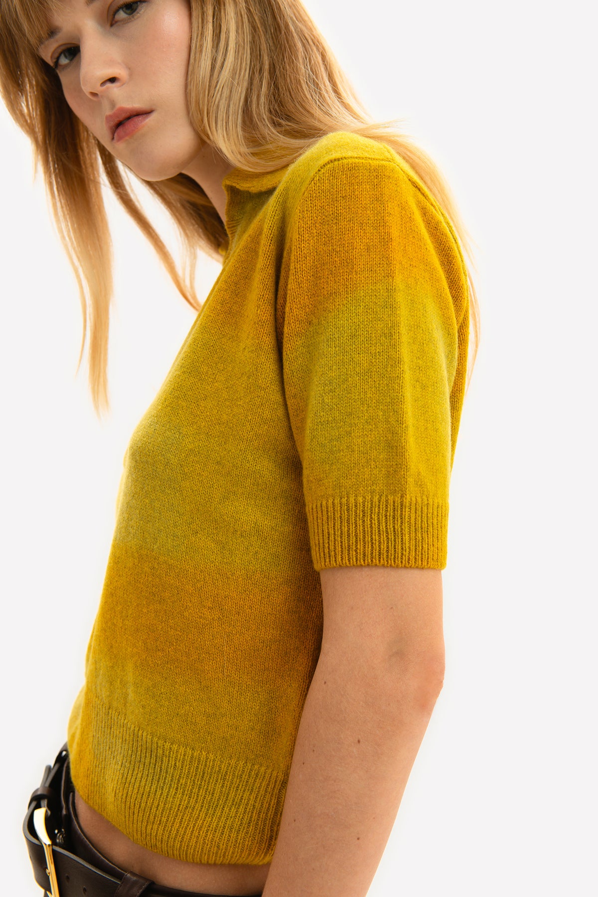BABI - Cashmere polo shirt Shades