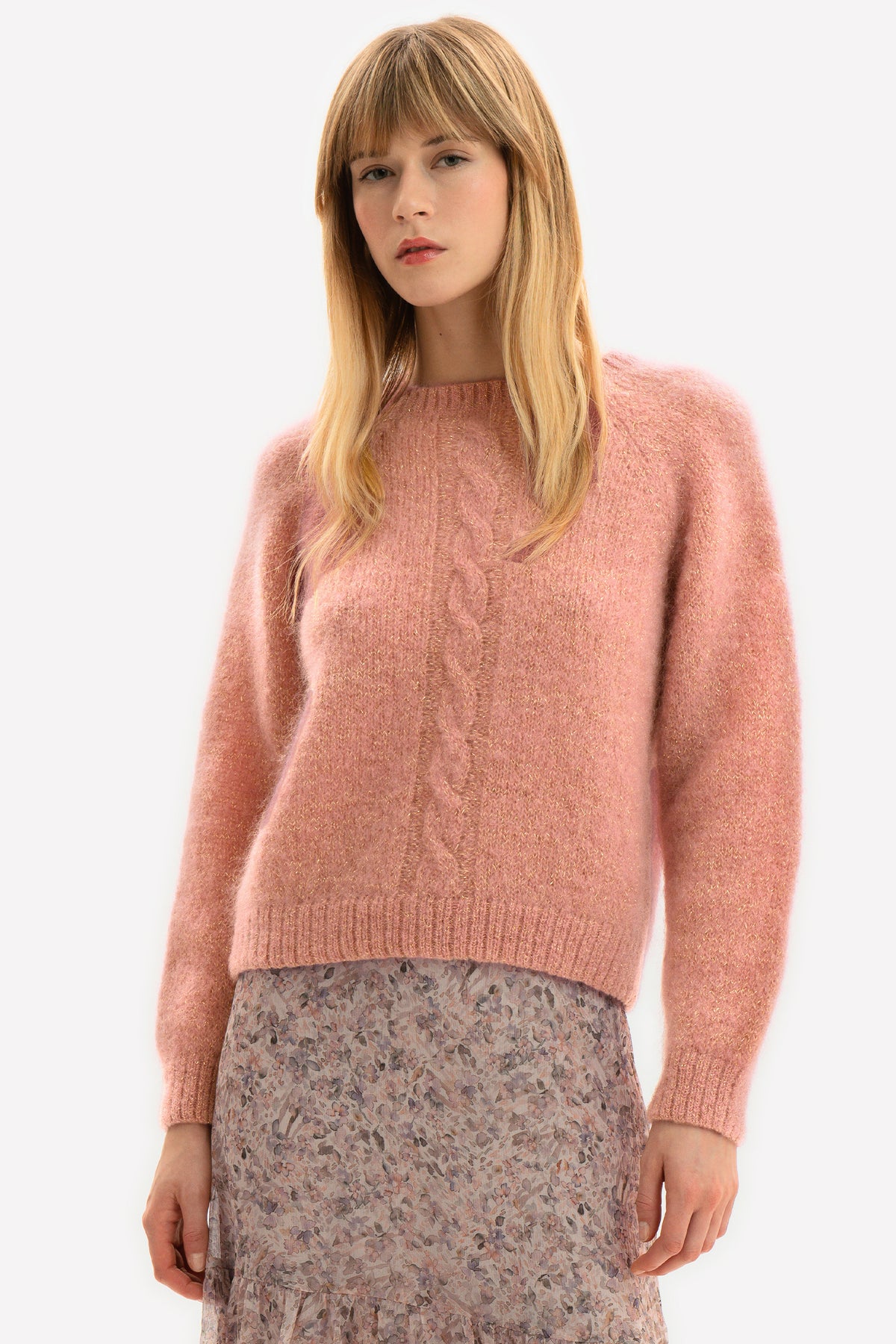 MADDALENA -  Maglia over in mohair Champoluc