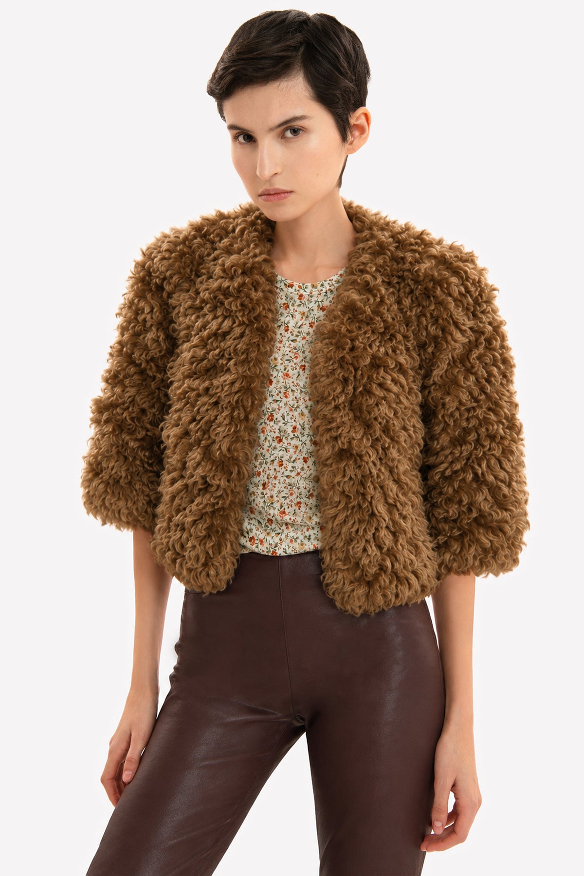 JULIA - Bolero in eco-furry Beast