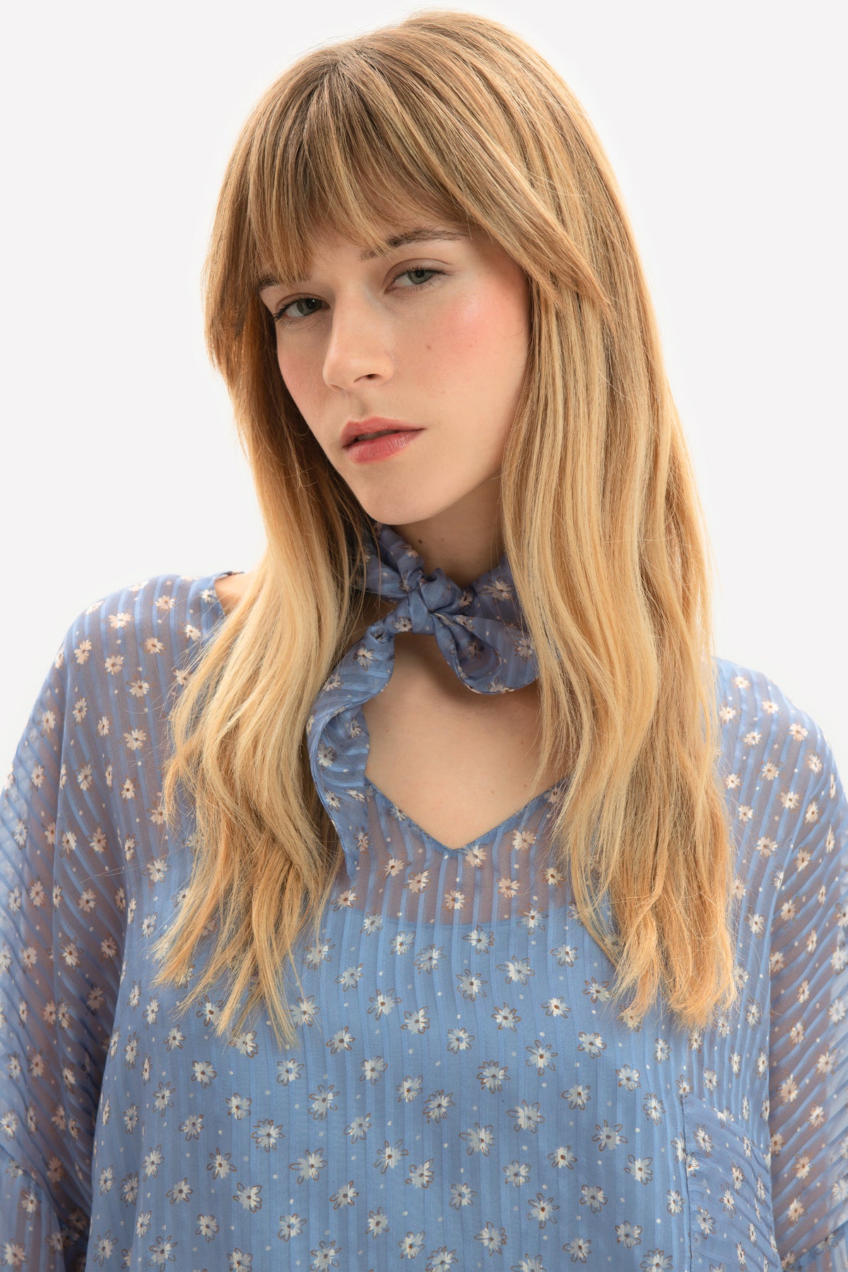 EVA - Blusa over in seta Monet