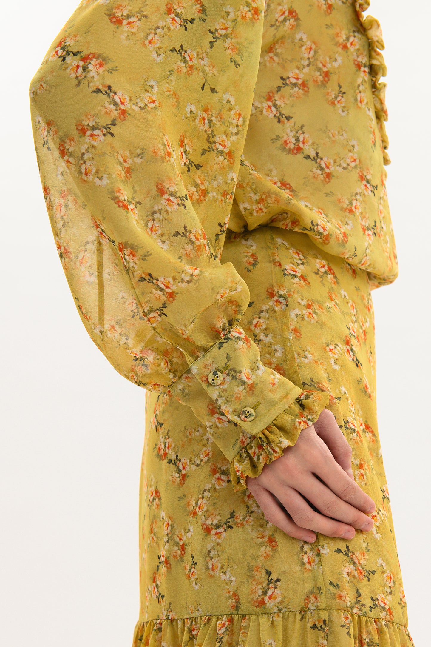 IRIS - Silk blouse Goldie