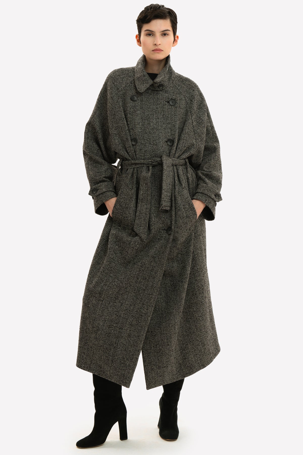 JOSEPHINE - Cappotto in lana Saltpepper
