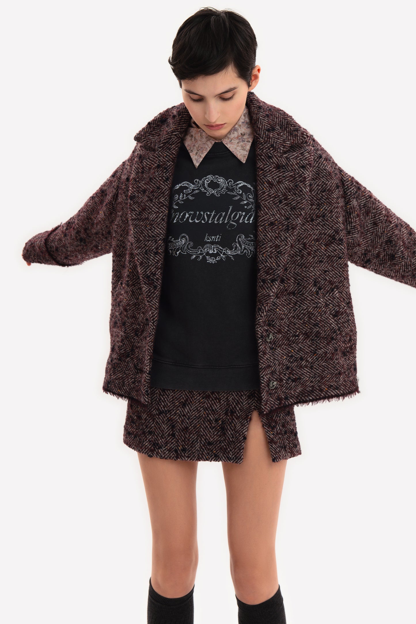 PALOMA - Tweed jacket Downtown
