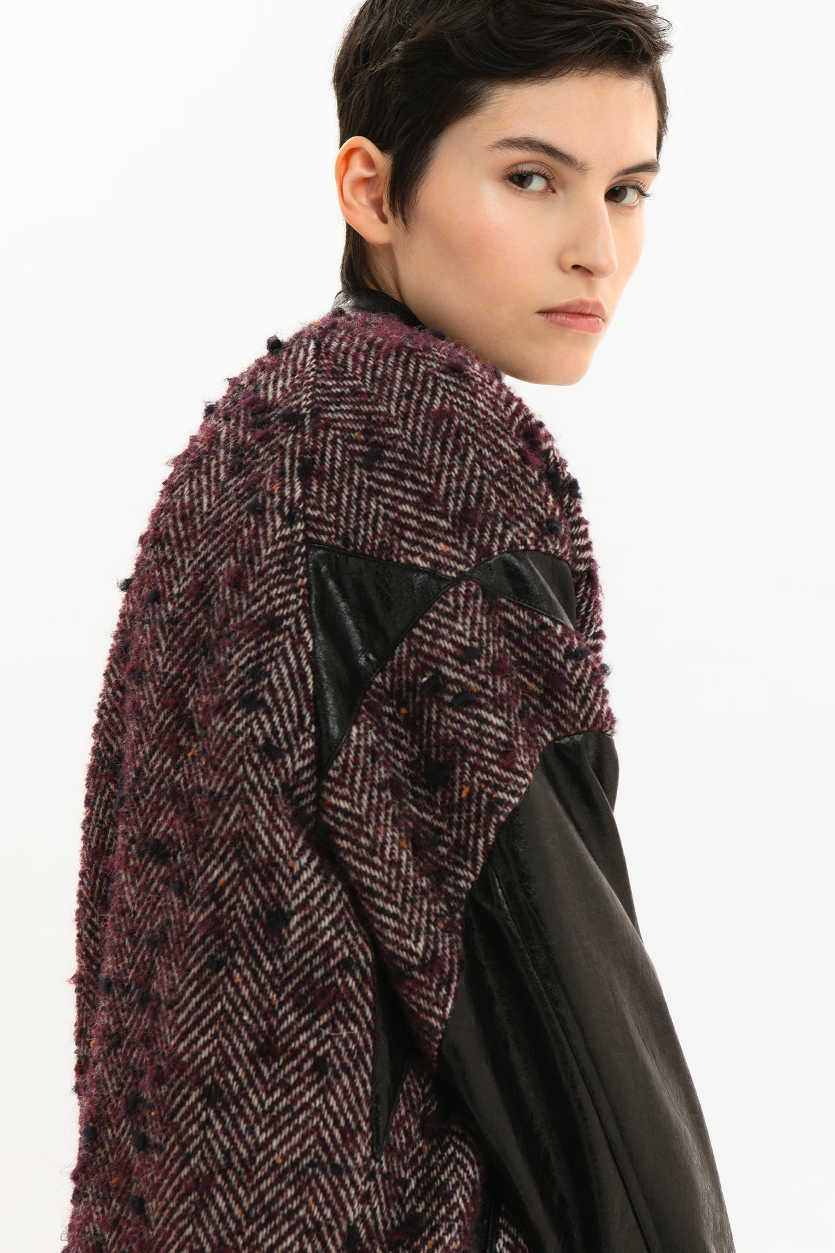 DELIA - Tweed bomber jacket Downtown