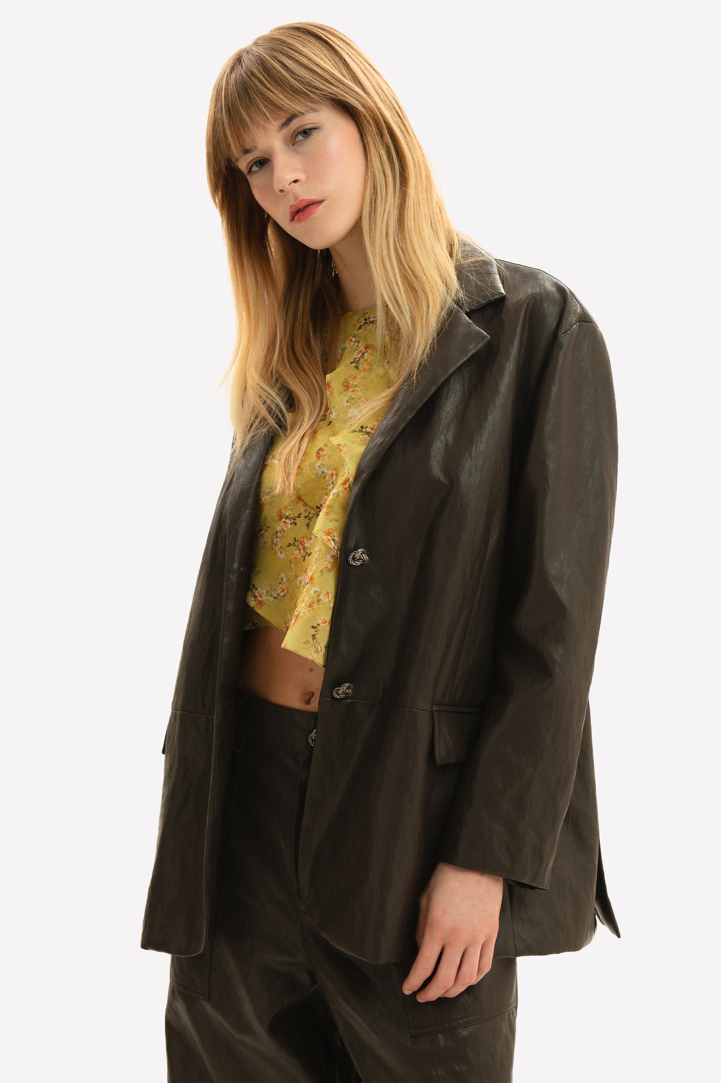 VERA - Giacca in eco-leather Rock