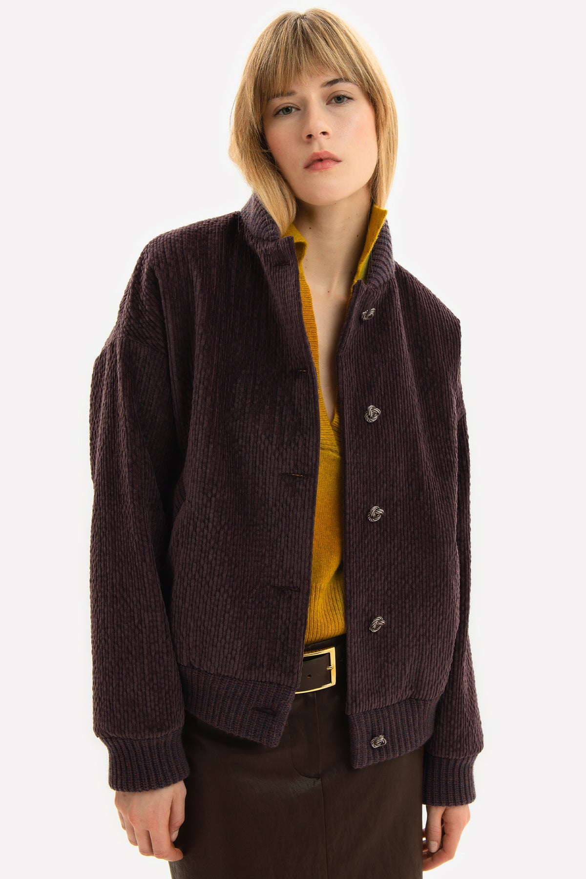 OTTAVIA - Bomber over Velvet