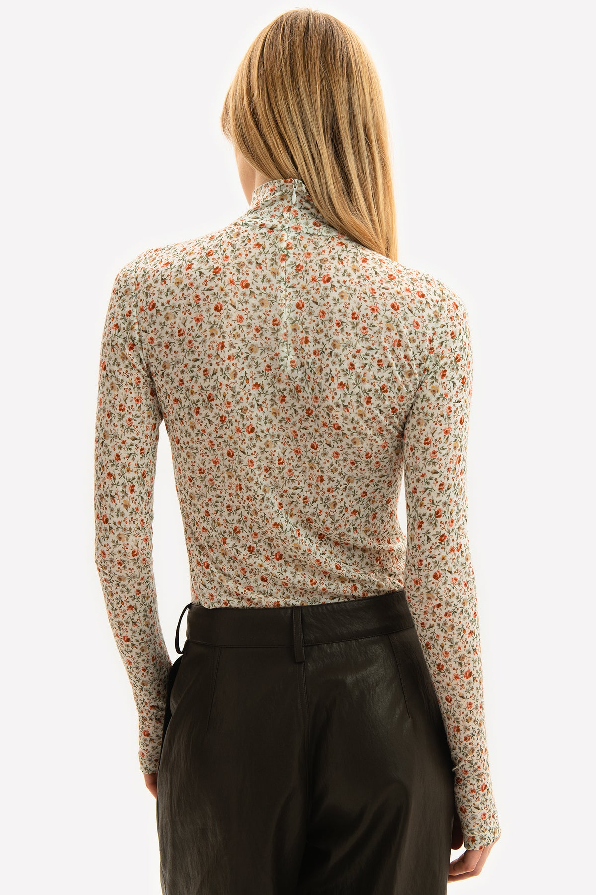 DELPHINE - T-shirt in jersey micromodal Flora