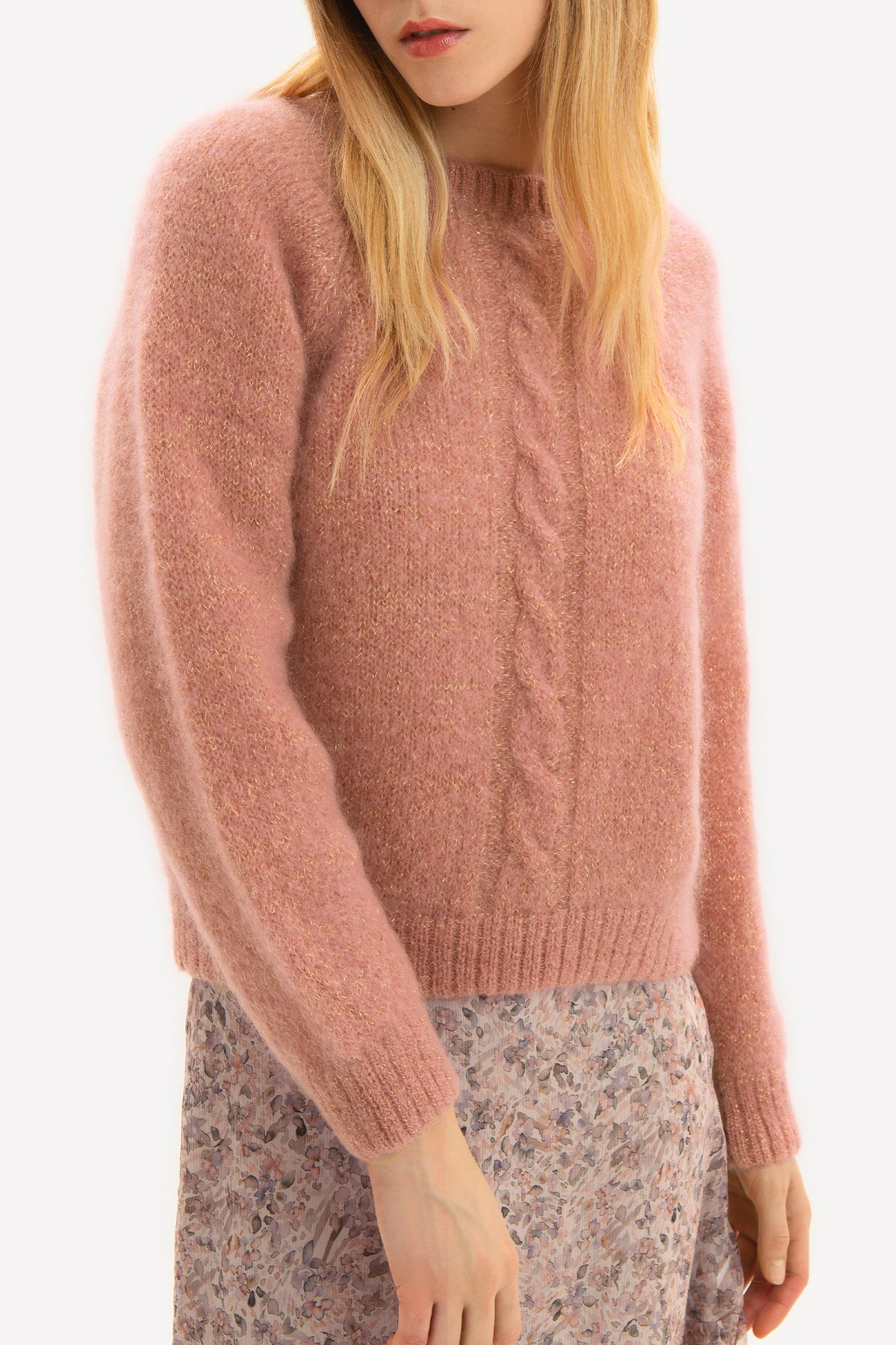 MADDALENA -  Maglia over in mohair Champoluc