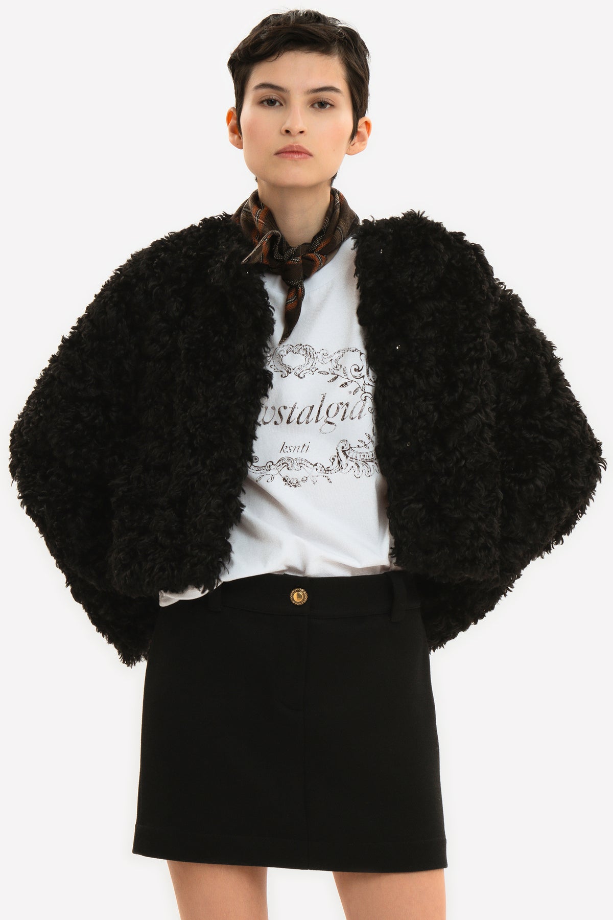 ORSOLA - Giacca in eco-furry Beast