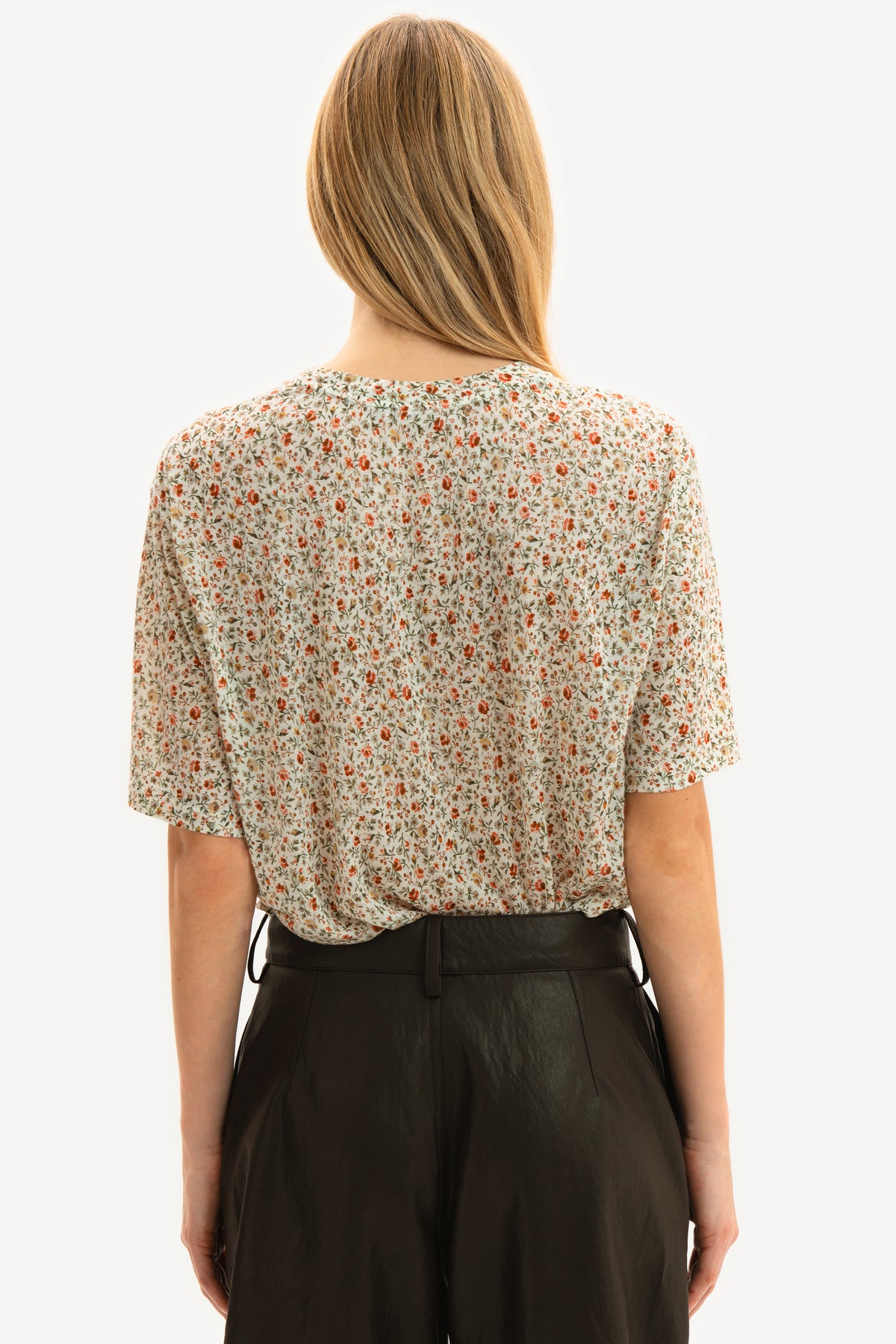 ISADORA - Micromodal jersey T-shirt Flora