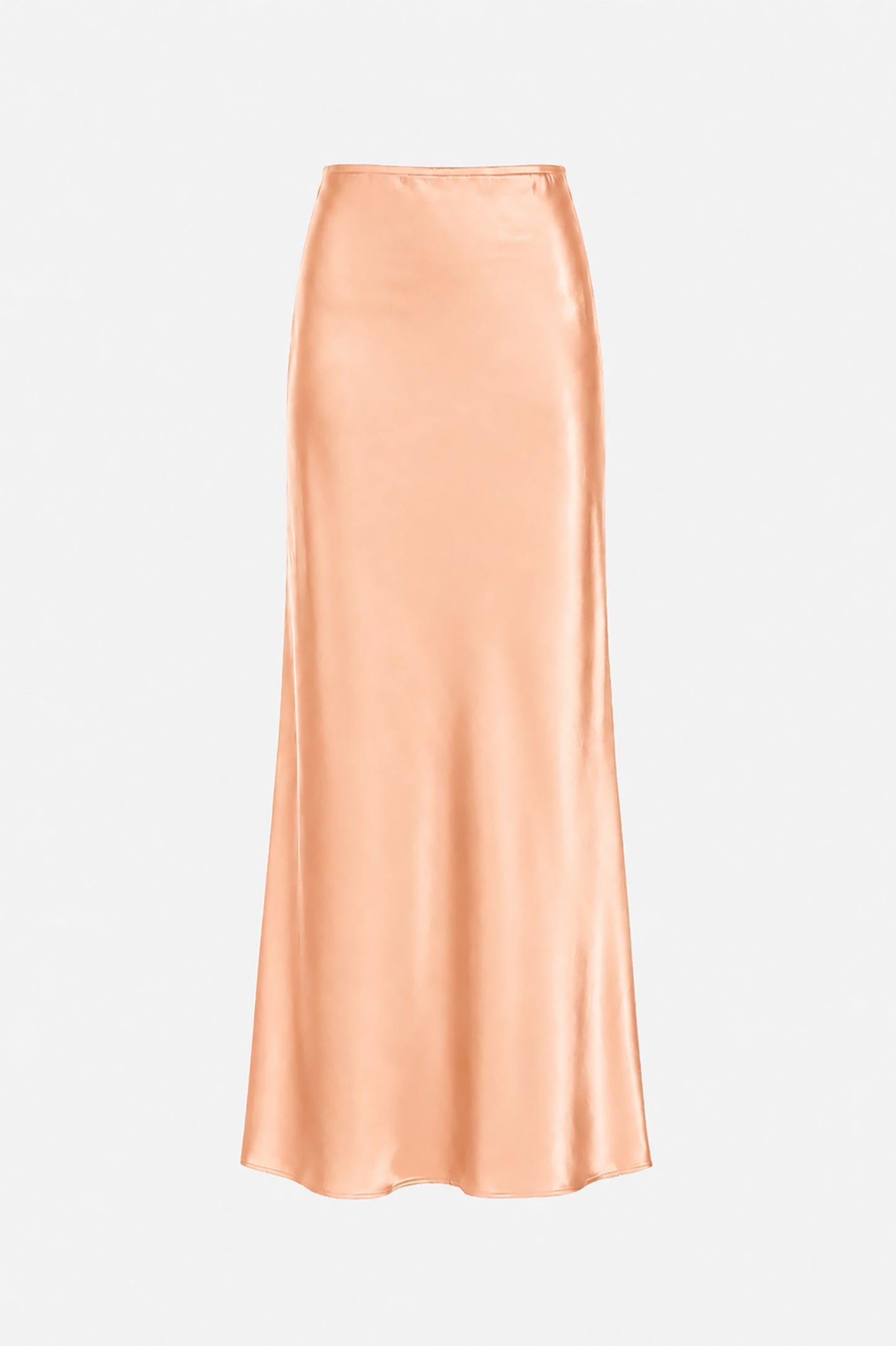 STELLA - Silk satin skirt Ninfea