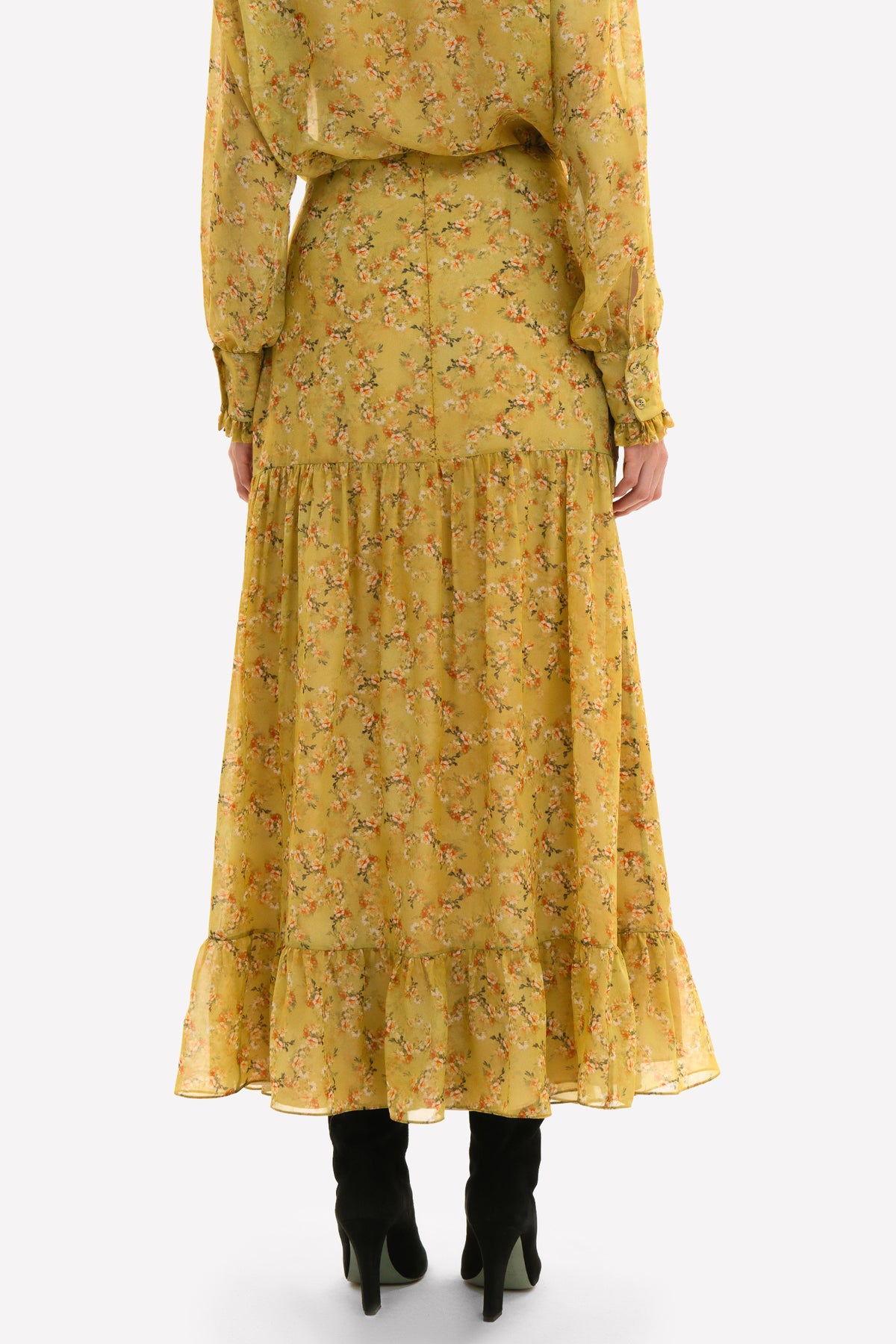 NINA - Silk Skirt Goldie