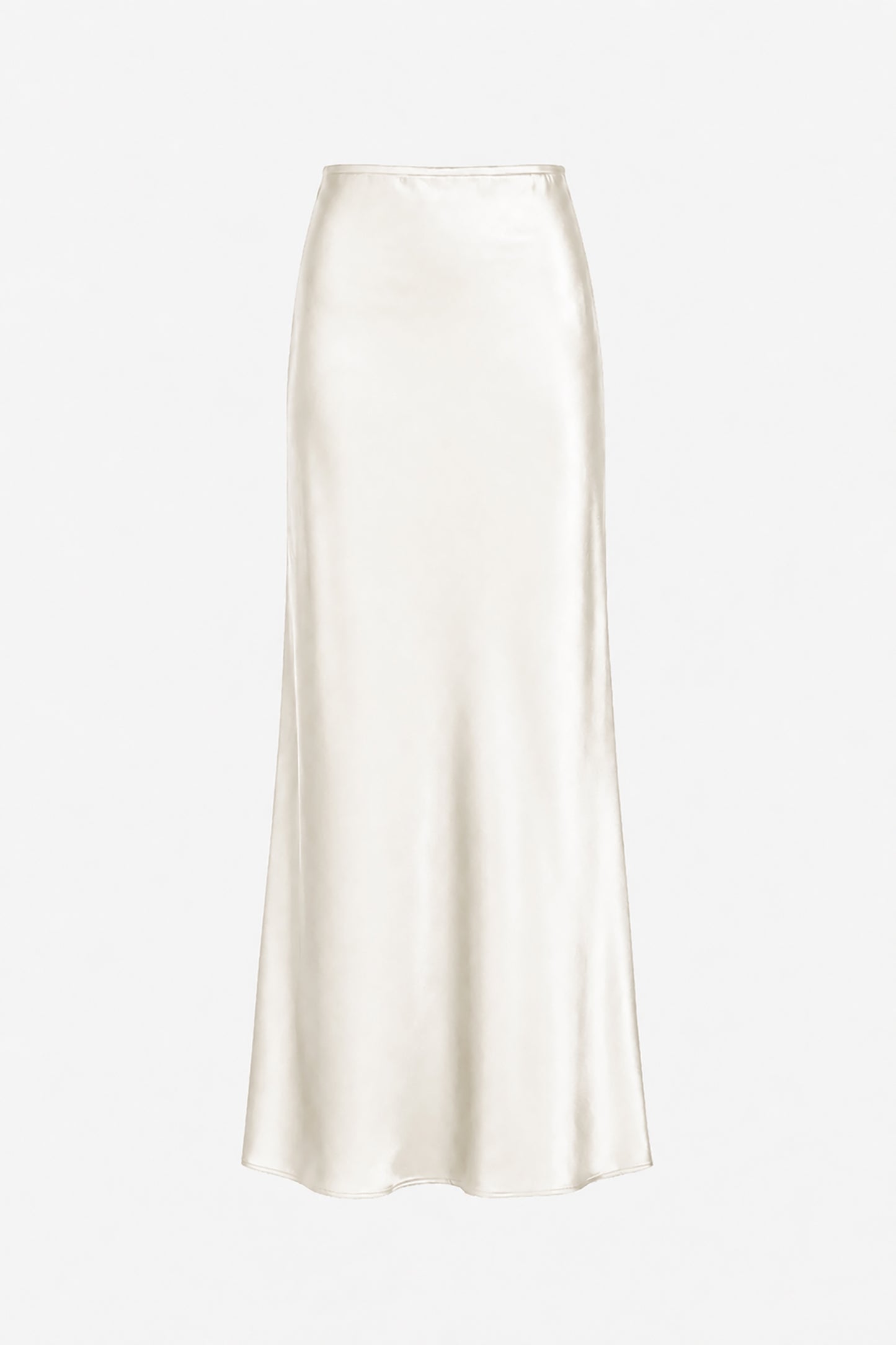 SALLY - Silk Satin Skirt Ninfea