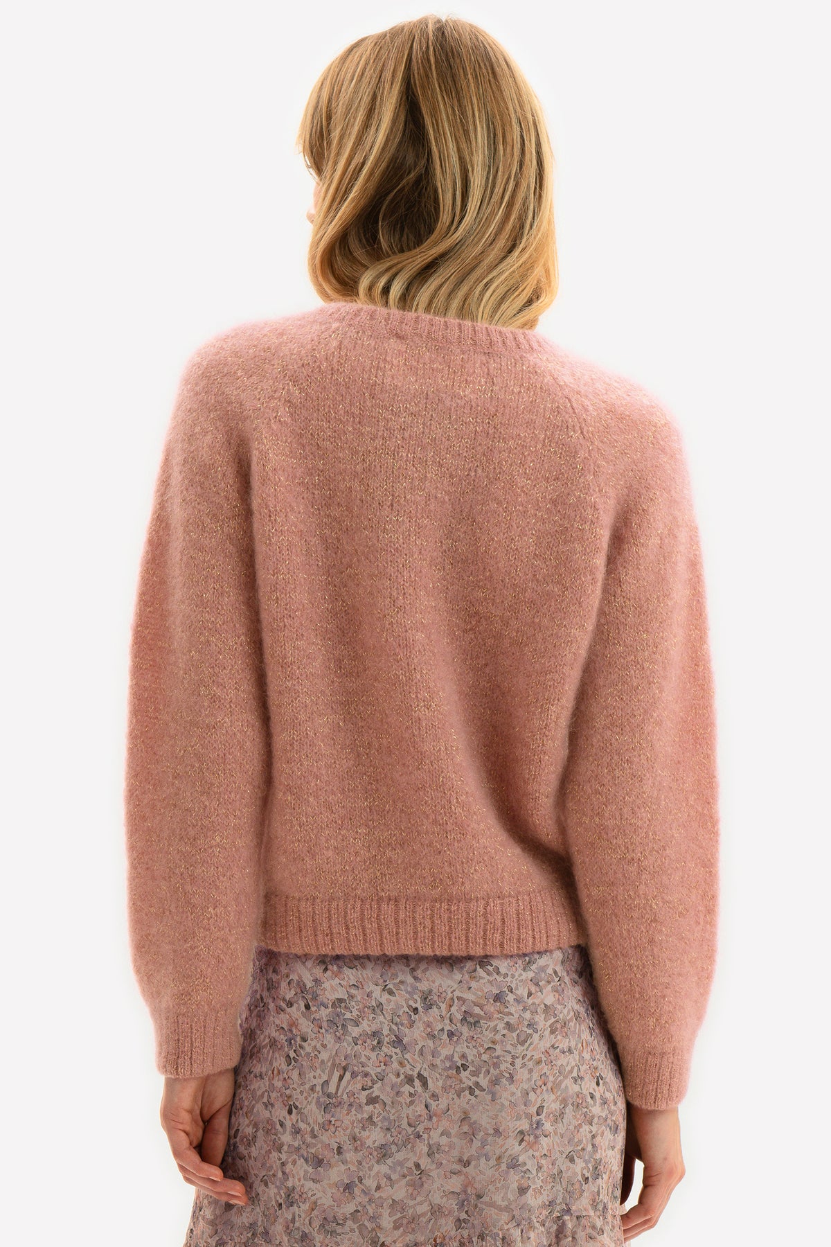 MADDALENA -  Maglia over in mohair Champoluc