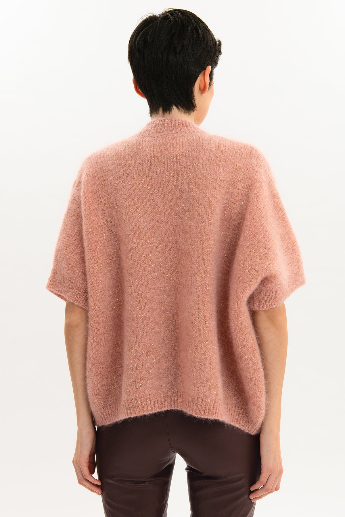 CATERINA - Cardigan over in mohair Champoluc