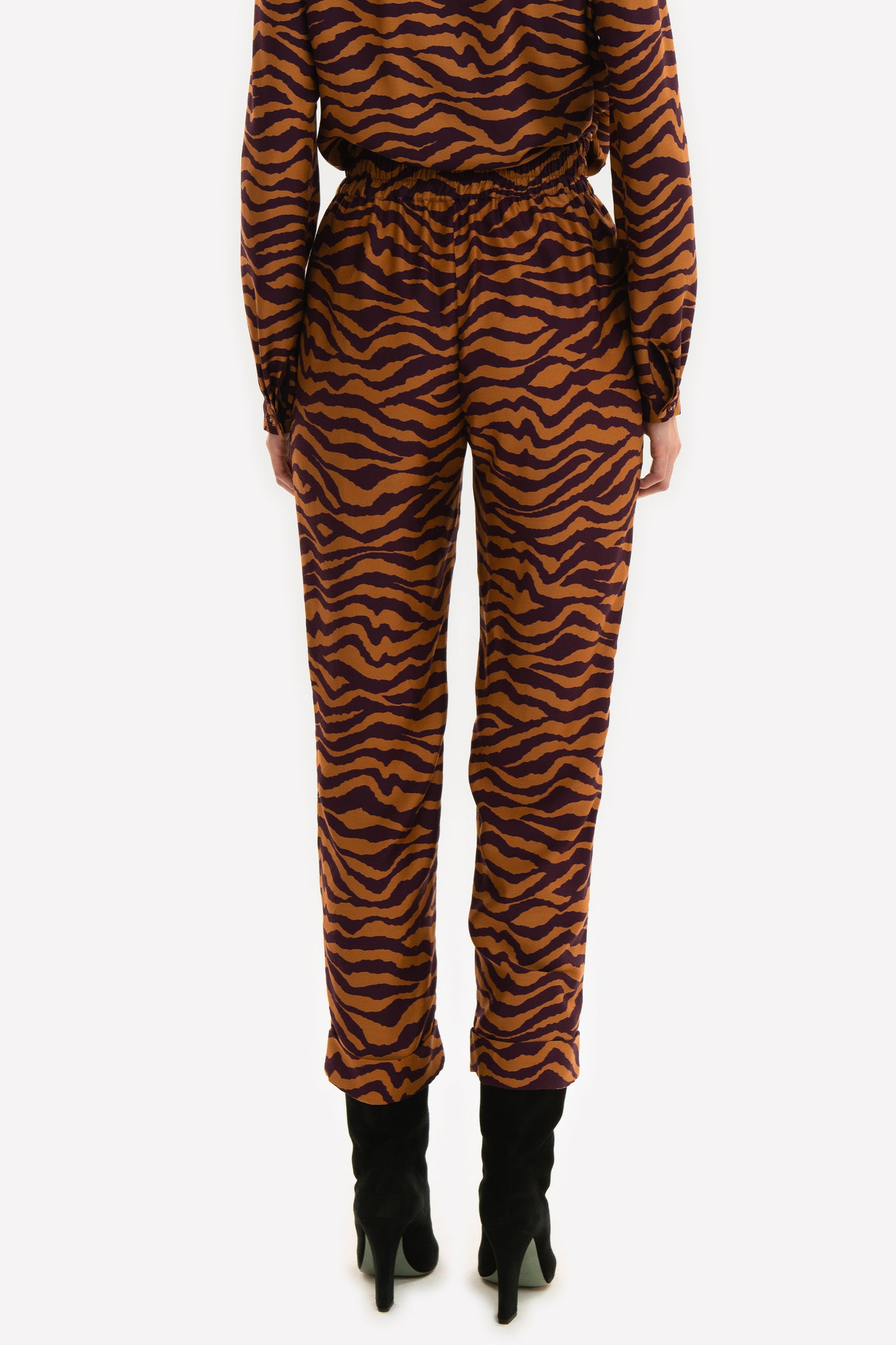AMINTA - Trousers Zebra