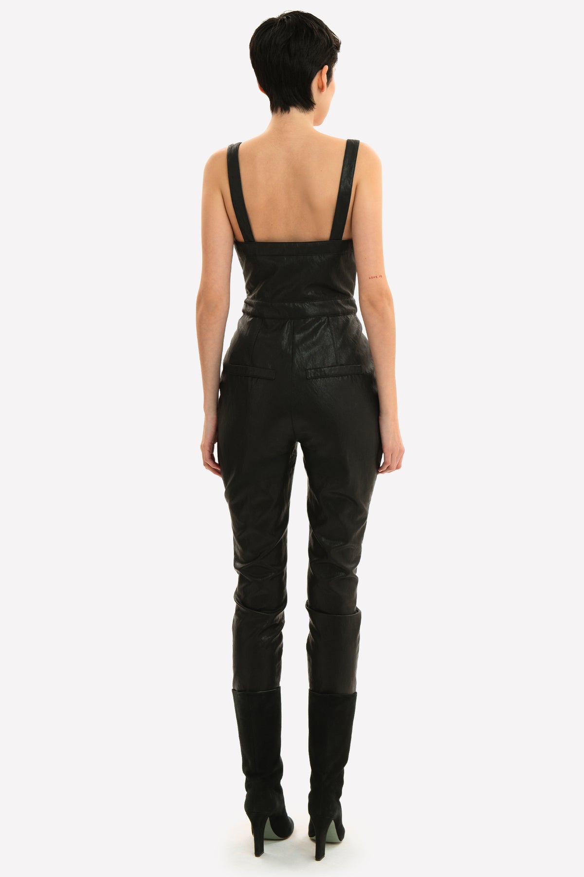 VIOLA - Tuta in eco-leather Rock
