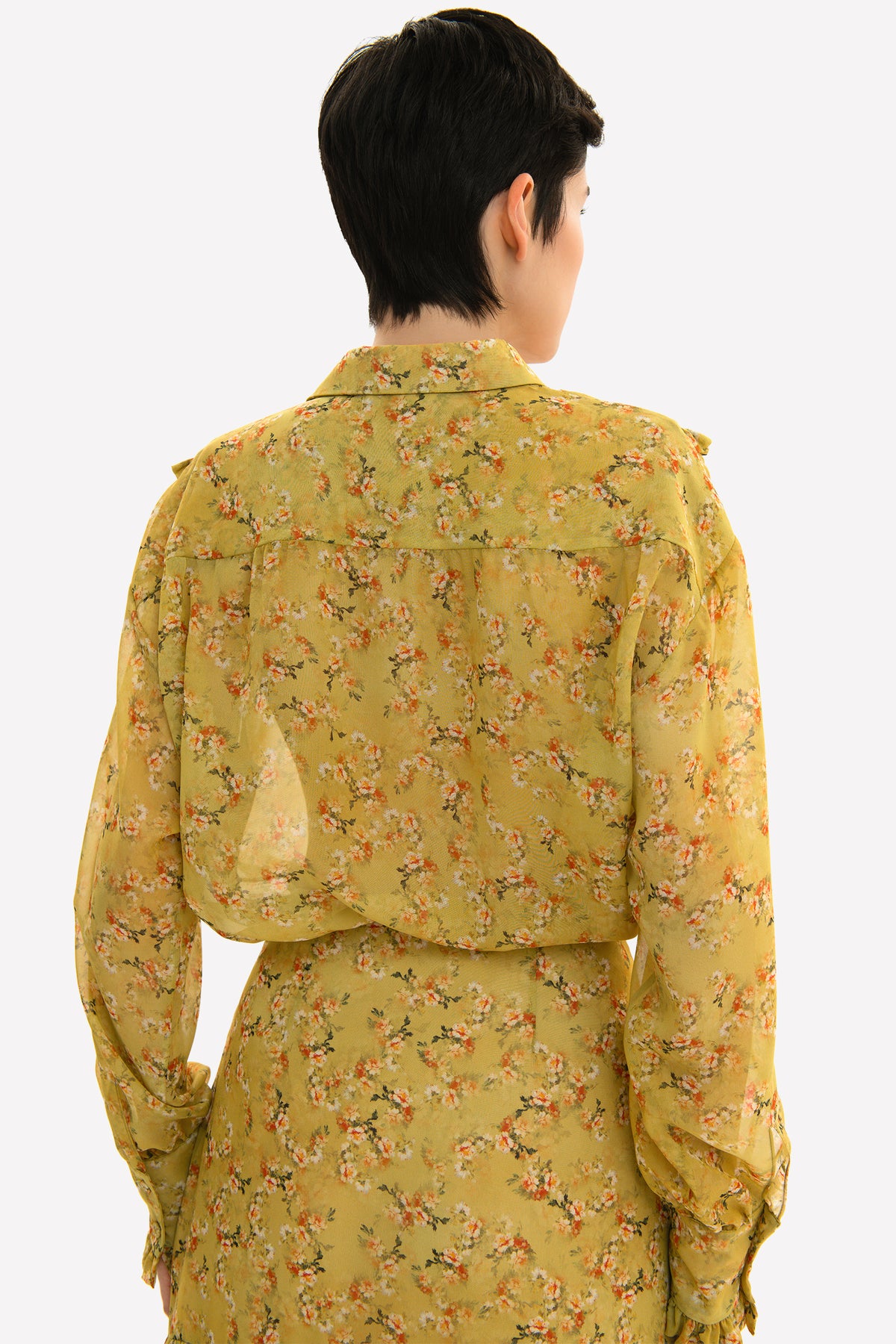 IRIS - Silk blouse Goldie