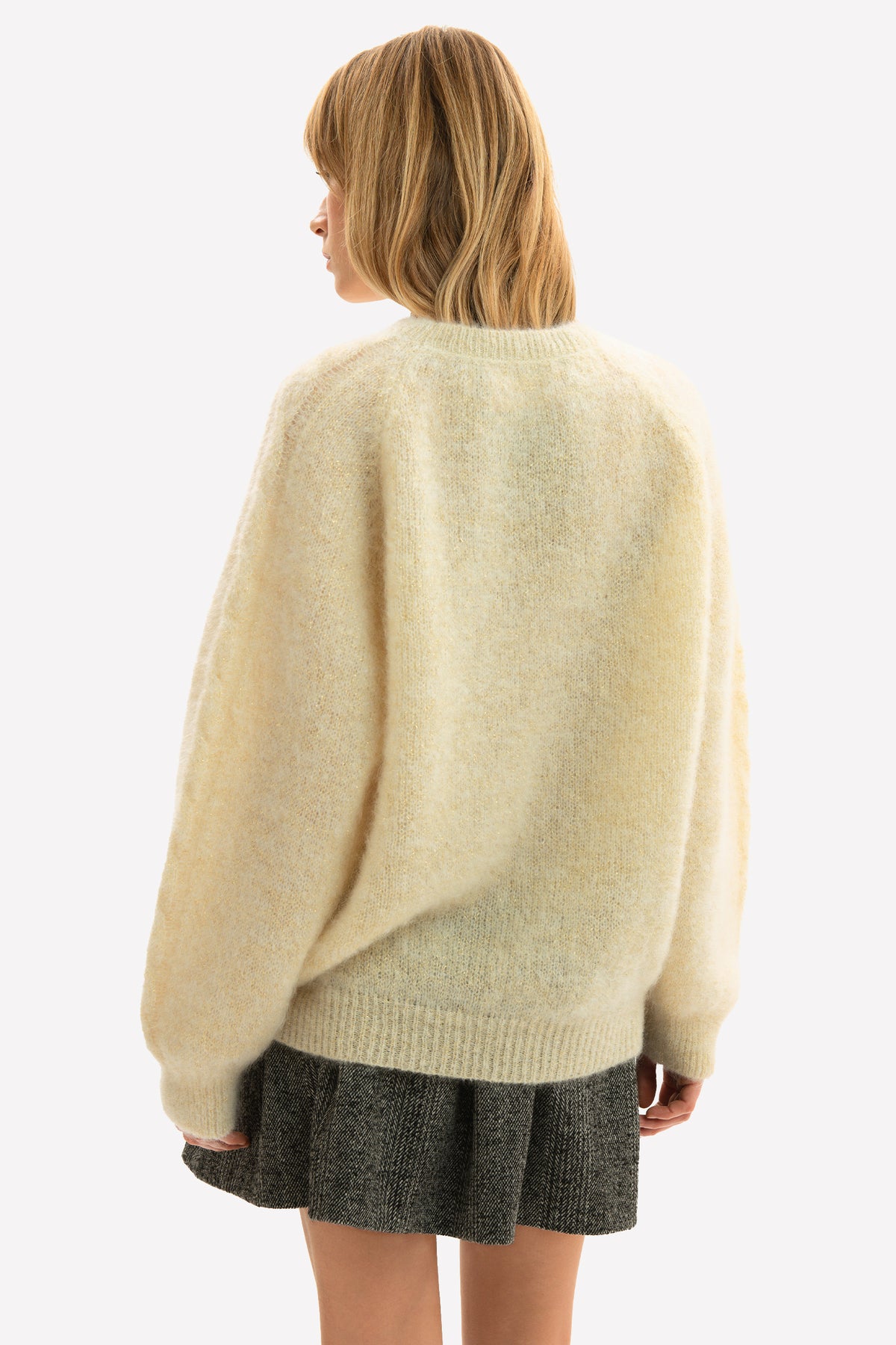 CHIARA - Maglia over in mohair Champoluc