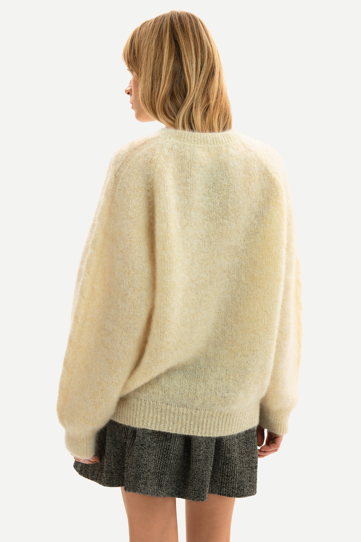 CHIARA - Maglia over in mohair Champoluc