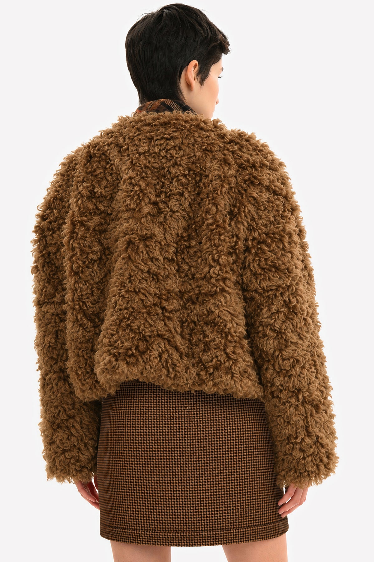 VITTI - Giacca in eco-furry Beast