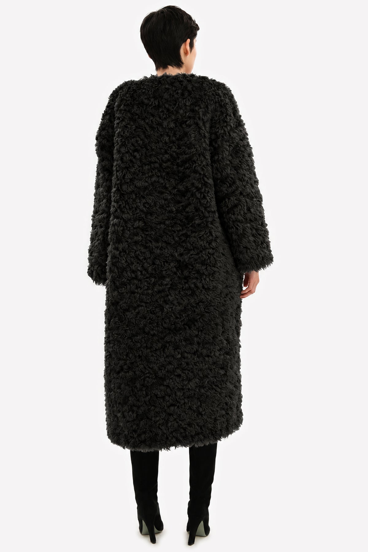 SIBERIA - Cappotto over in eco-furry Beast