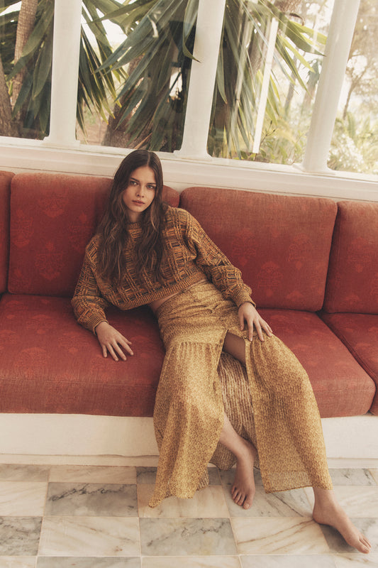 LEONINE - Gonna in seta Amnesia