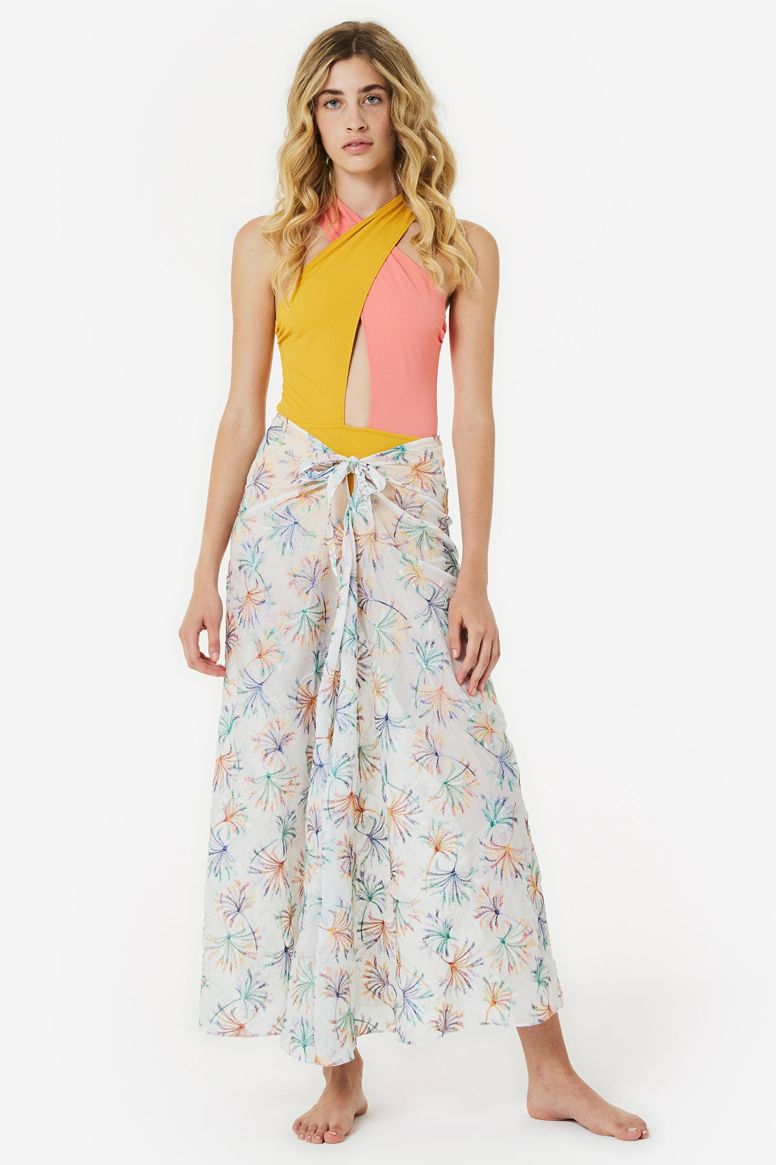 Kristina Ti ELLA - Pareo skirt Rainbow