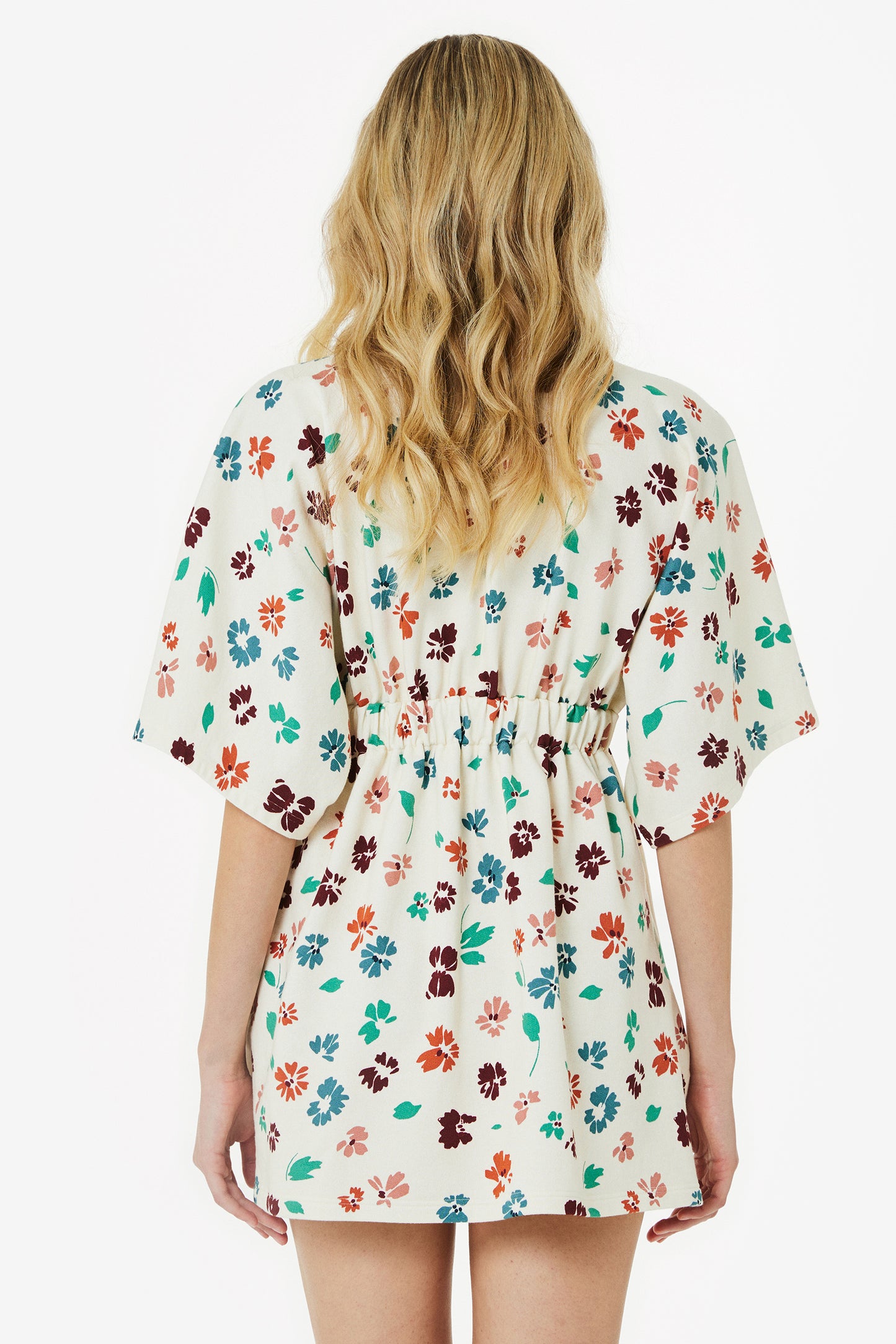 AZZURRA – Sweatshirt mini dress Flora