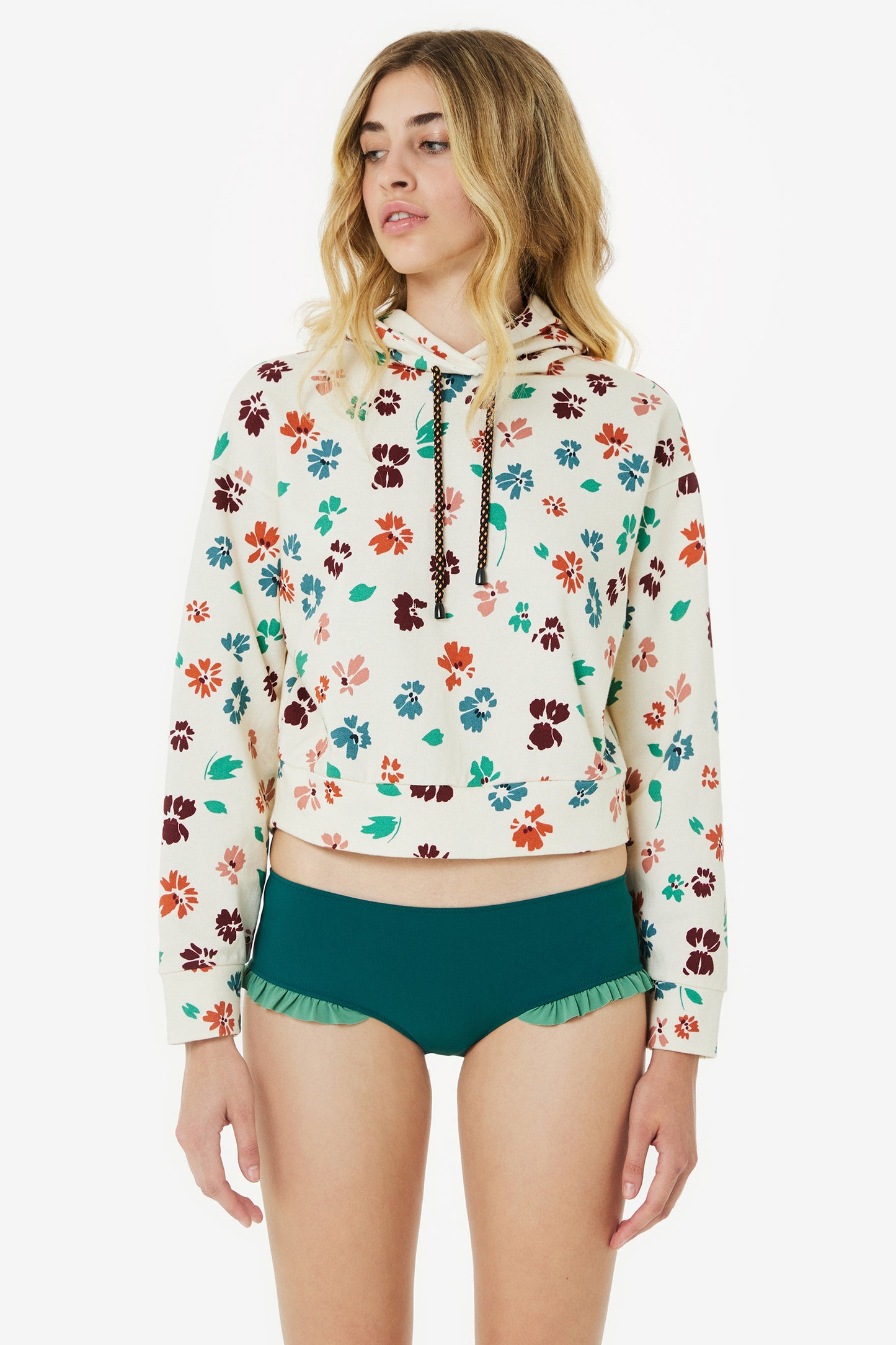MAGMA – Hooded sweatshirt Flora