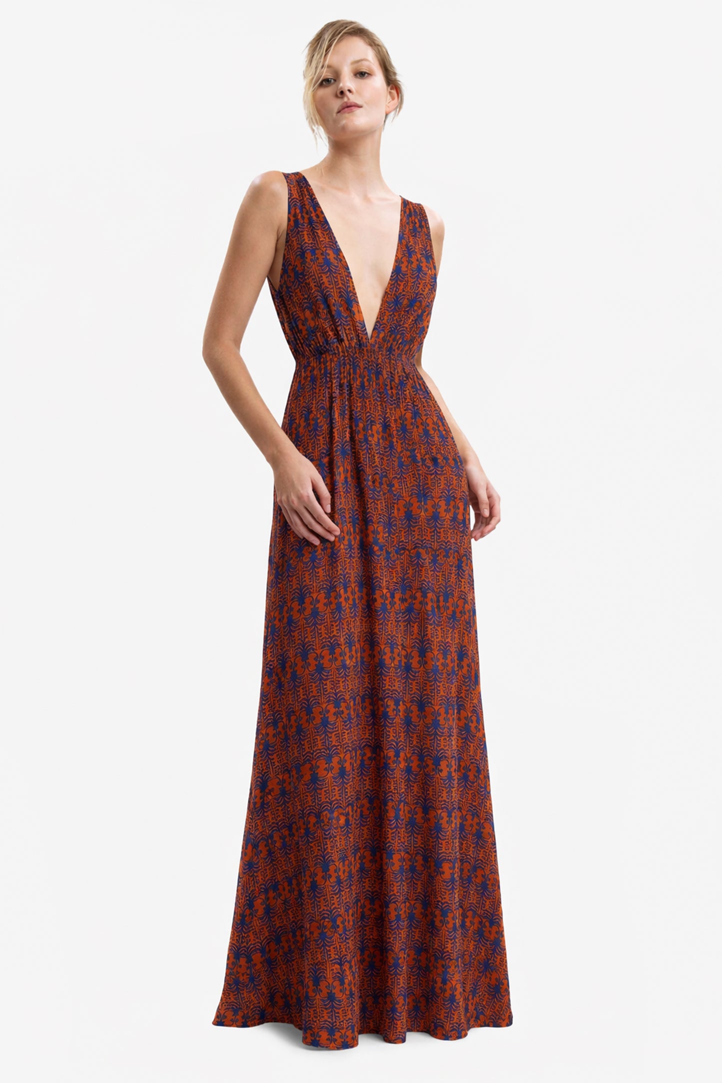 ALMA - Silk dress Mirage