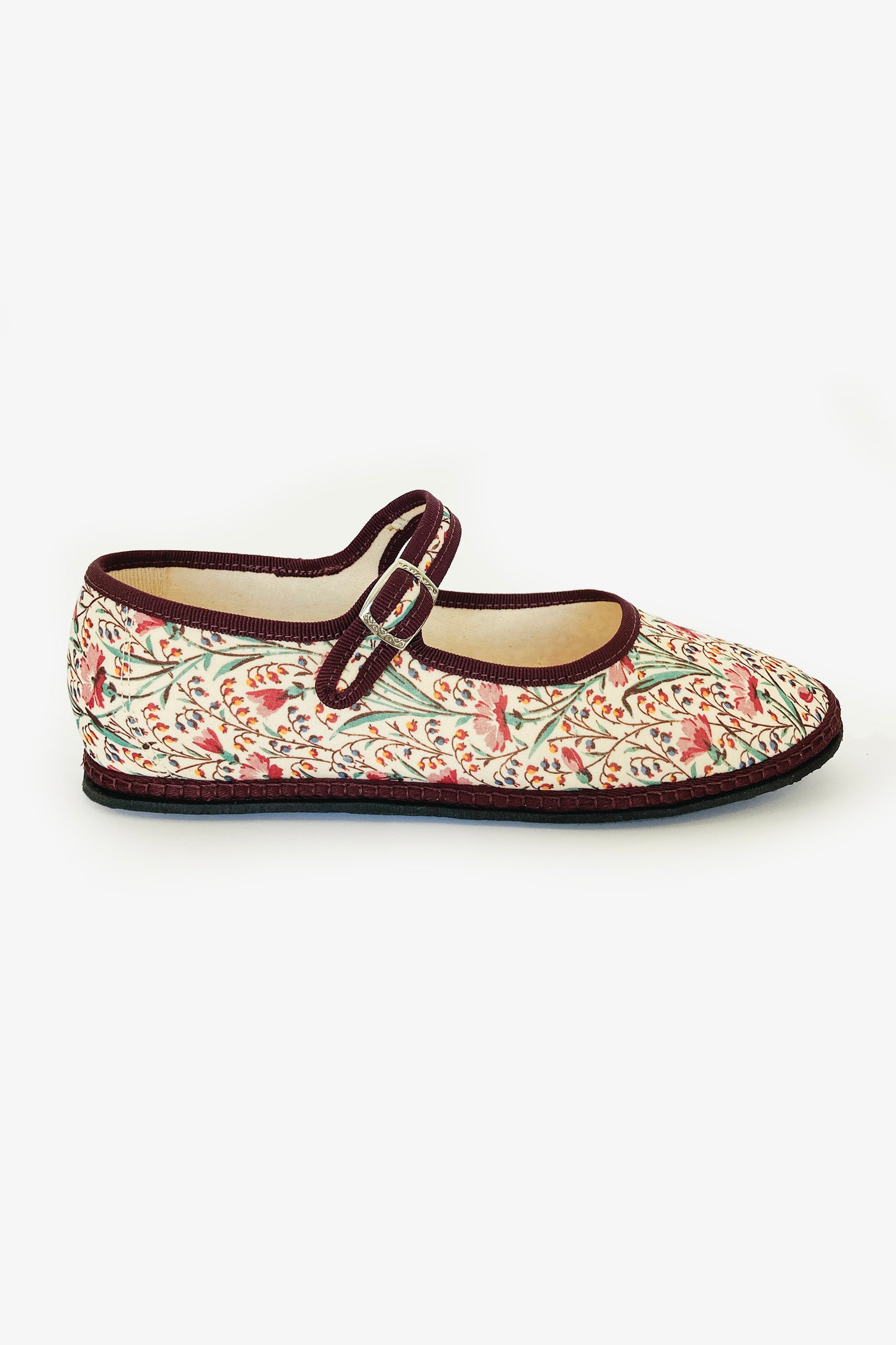 IRIS - Silk Mary Jane slipper